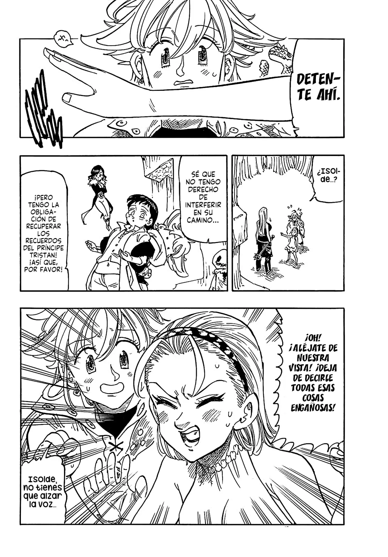 Mokushiroku no Yonkishi Capitulo 183: Sentimientos no correspondidos página 7