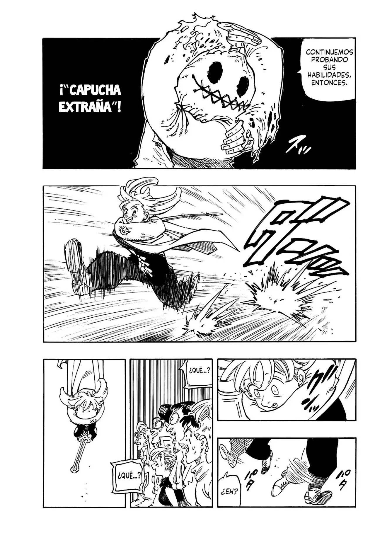 Mokushiroku no Yonkishi Capitulo 184: Percival VS el saco misterioso página 14