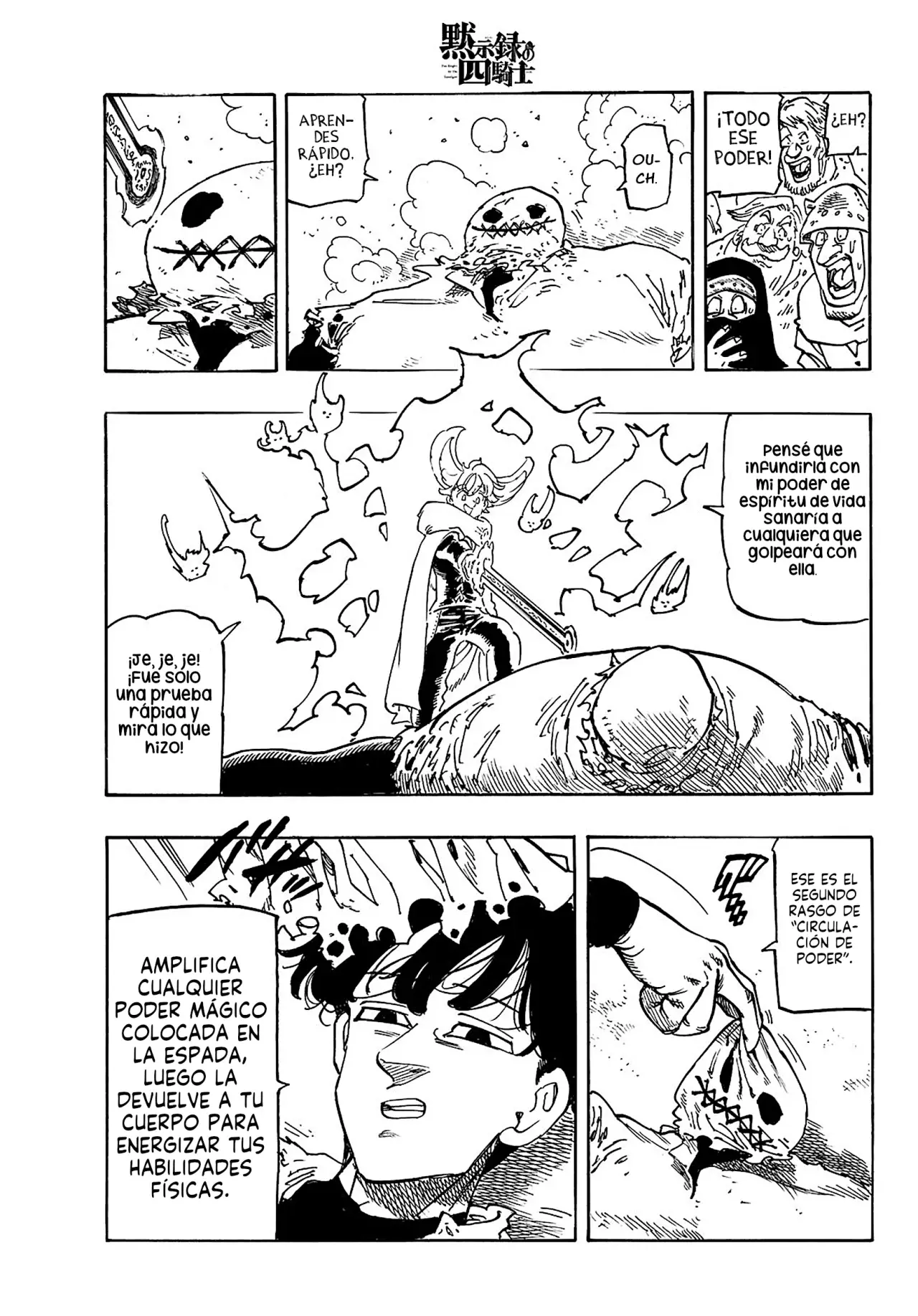 Mokushiroku no Yonkishi Capitulo 184: Percival VS el saco misterioso página 21