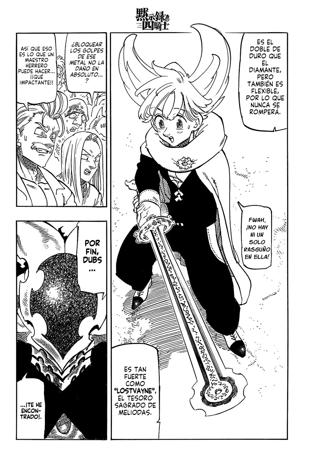 Mokushiroku no Yonkishi Capitulo 184: Percival VS el saco misterioso página 7