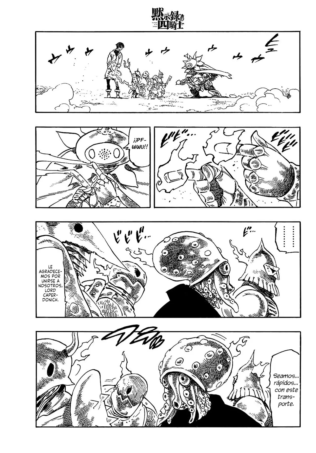 Mokushiroku no Yonkishi Capitulo 185: Un asunto serio página 10