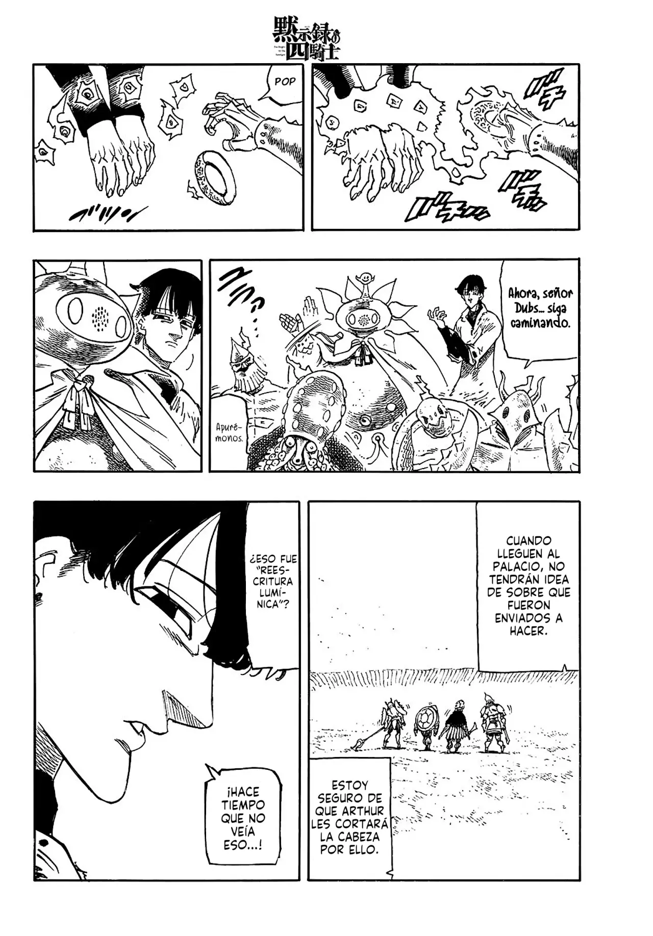 Mokushiroku no Yonkishi Capitulo 185: Un asunto serio página 11