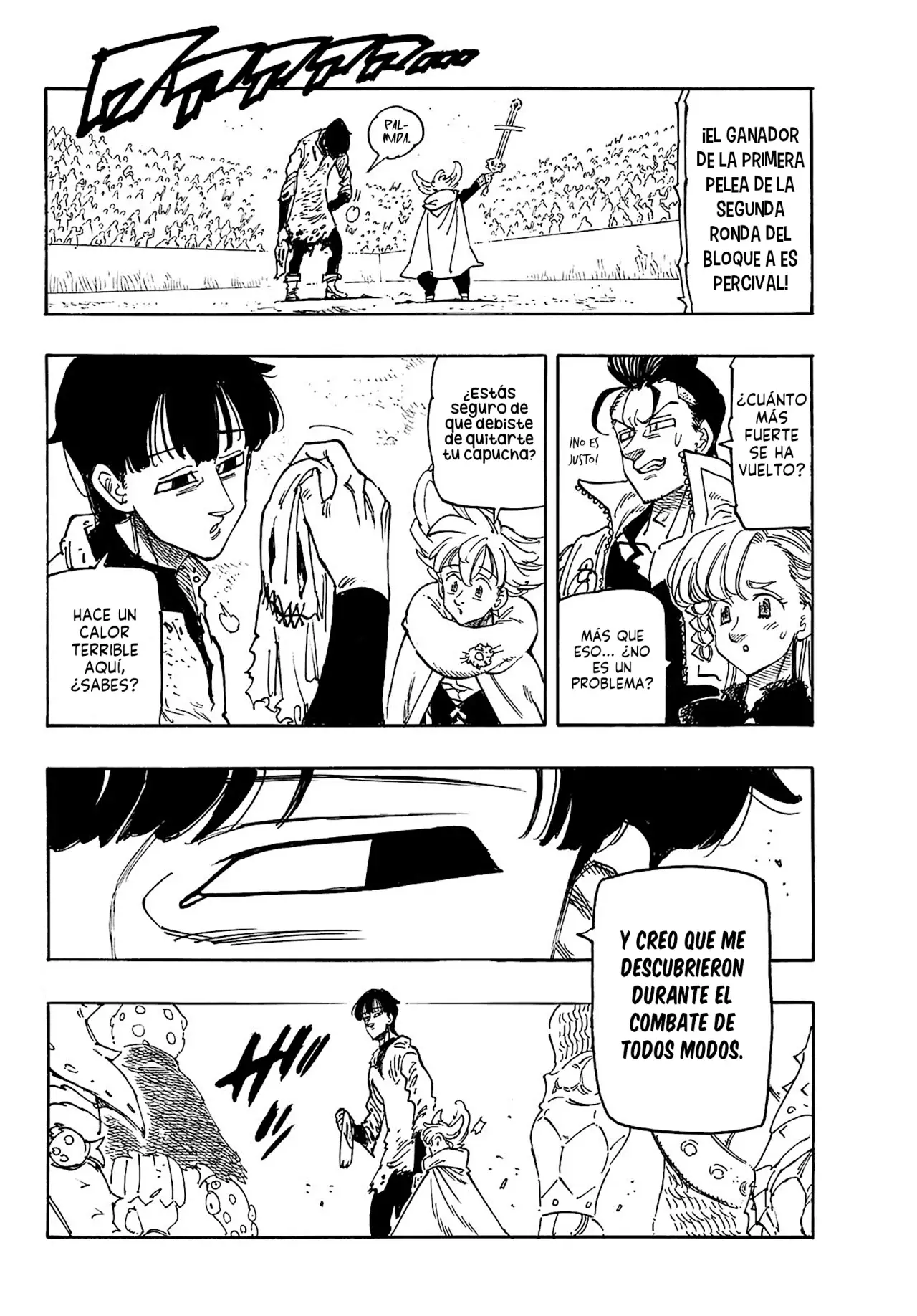Mokushiroku no Yonkishi Capitulo 185: Un asunto serio página 3