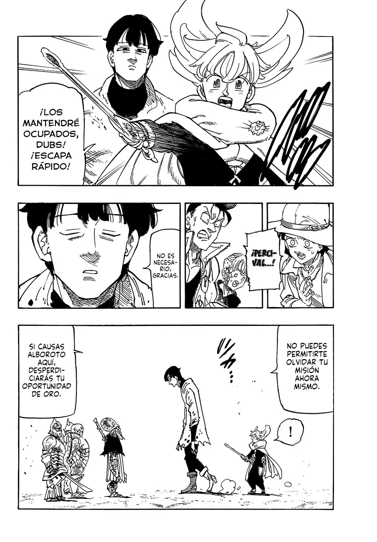 Mokushiroku no Yonkishi Capitulo 185: Un asunto serio página 5