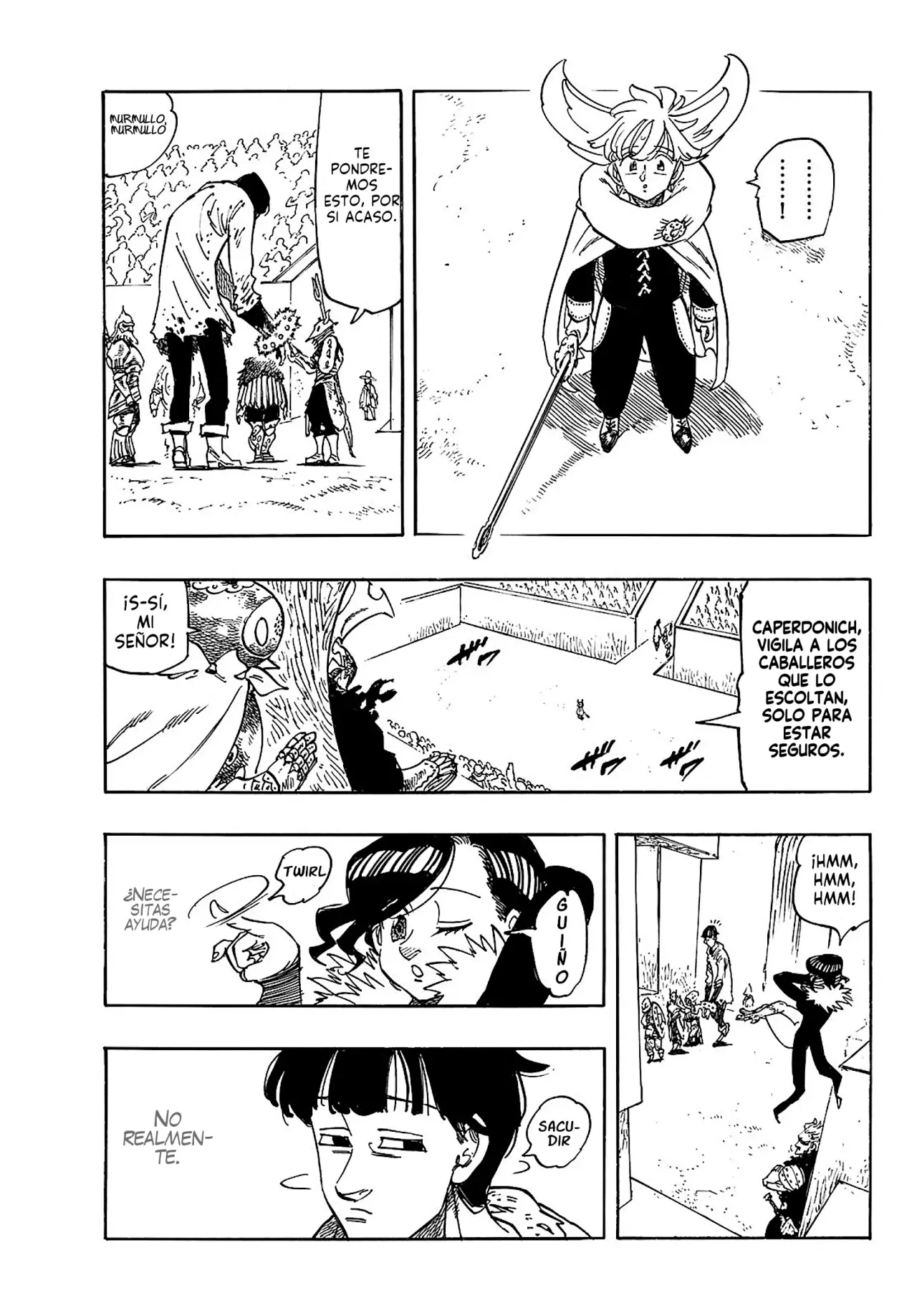 Mokushiroku no Yonkishi Capitulo 185: Un asunto serio página 6