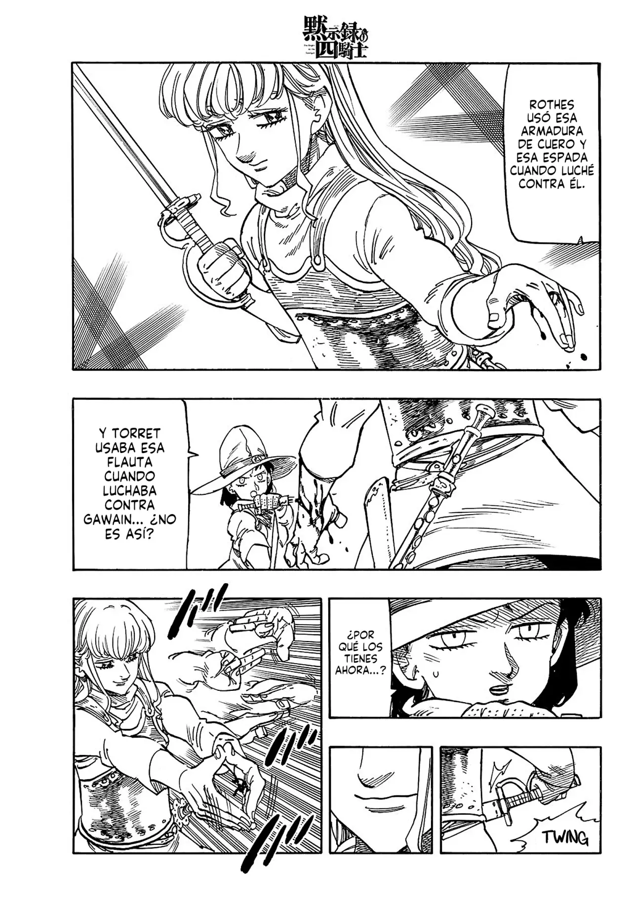 Mokushiroku no Yonkishi Capitulo 186: Nasiens VS Diodora página 10
