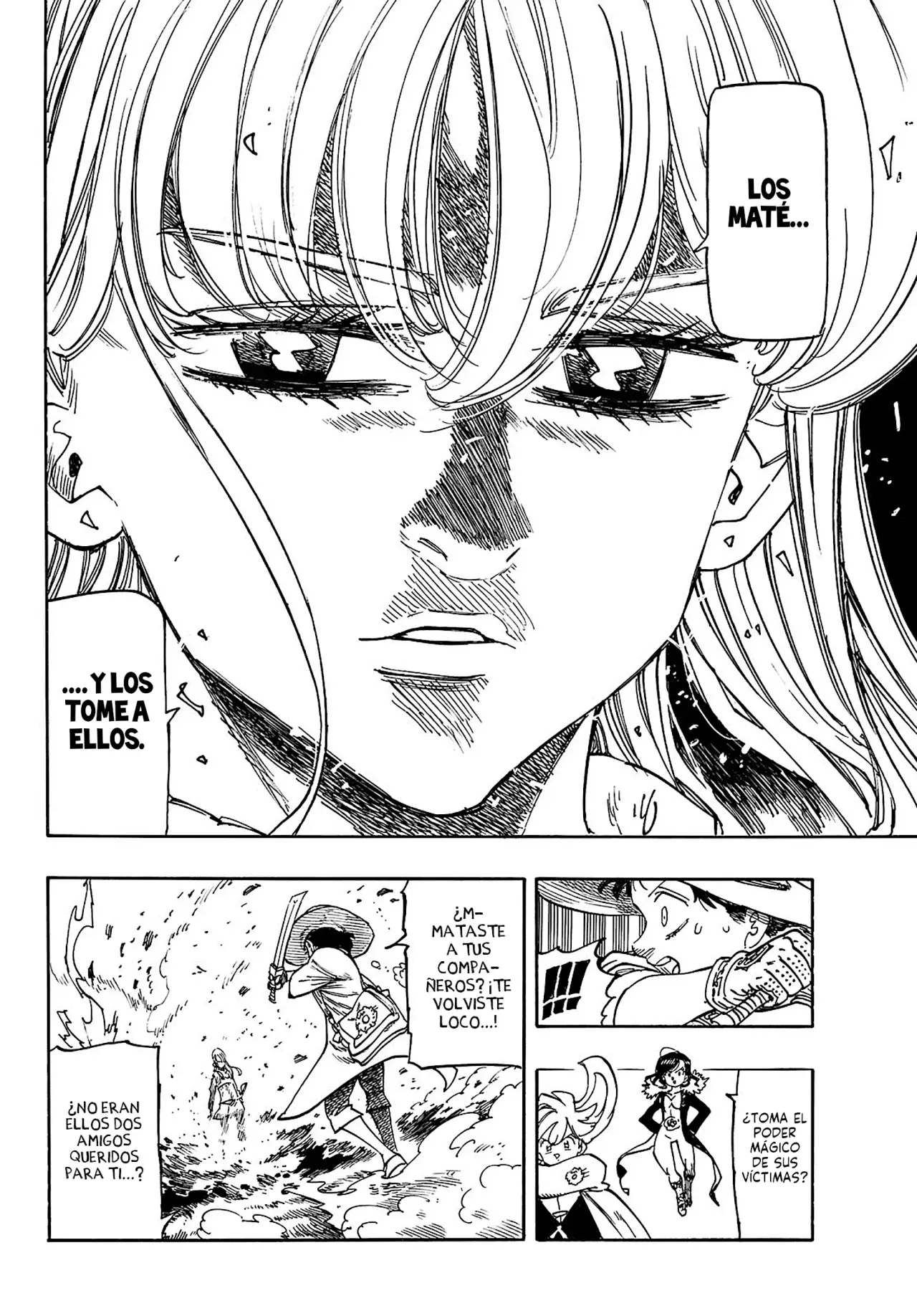 Mokushiroku no Yonkishi Capitulo 186: Nasiens VS Diodora página 13