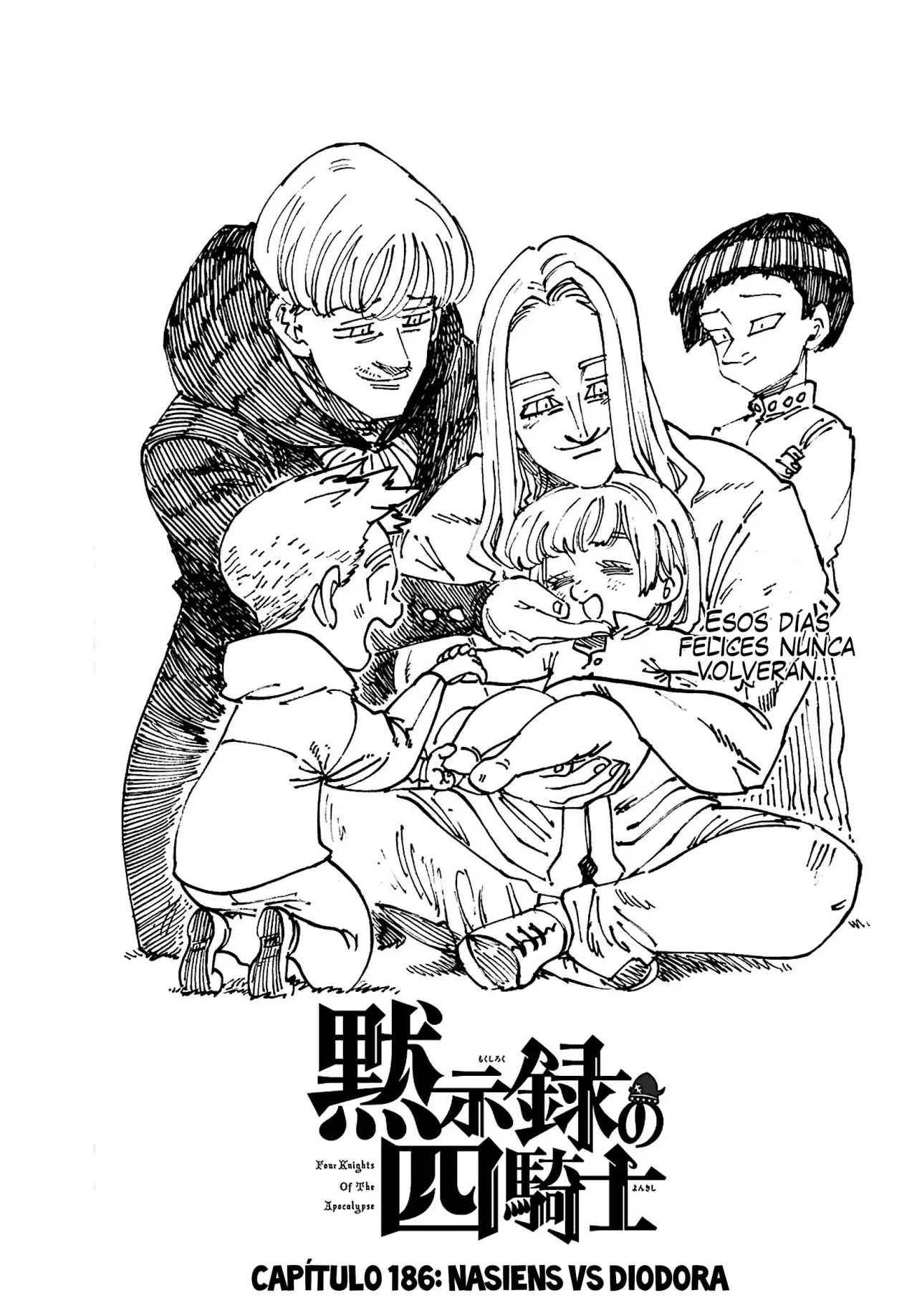 Mokushiroku no Yonkishi Capitulo 186: Nasiens VS Diodora página 2