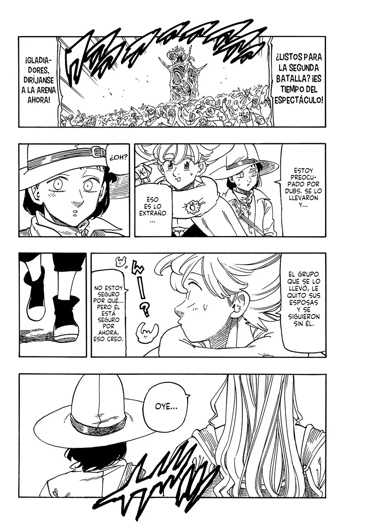 Mokushiroku no Yonkishi Capitulo 186: Nasiens VS Diodora página 3