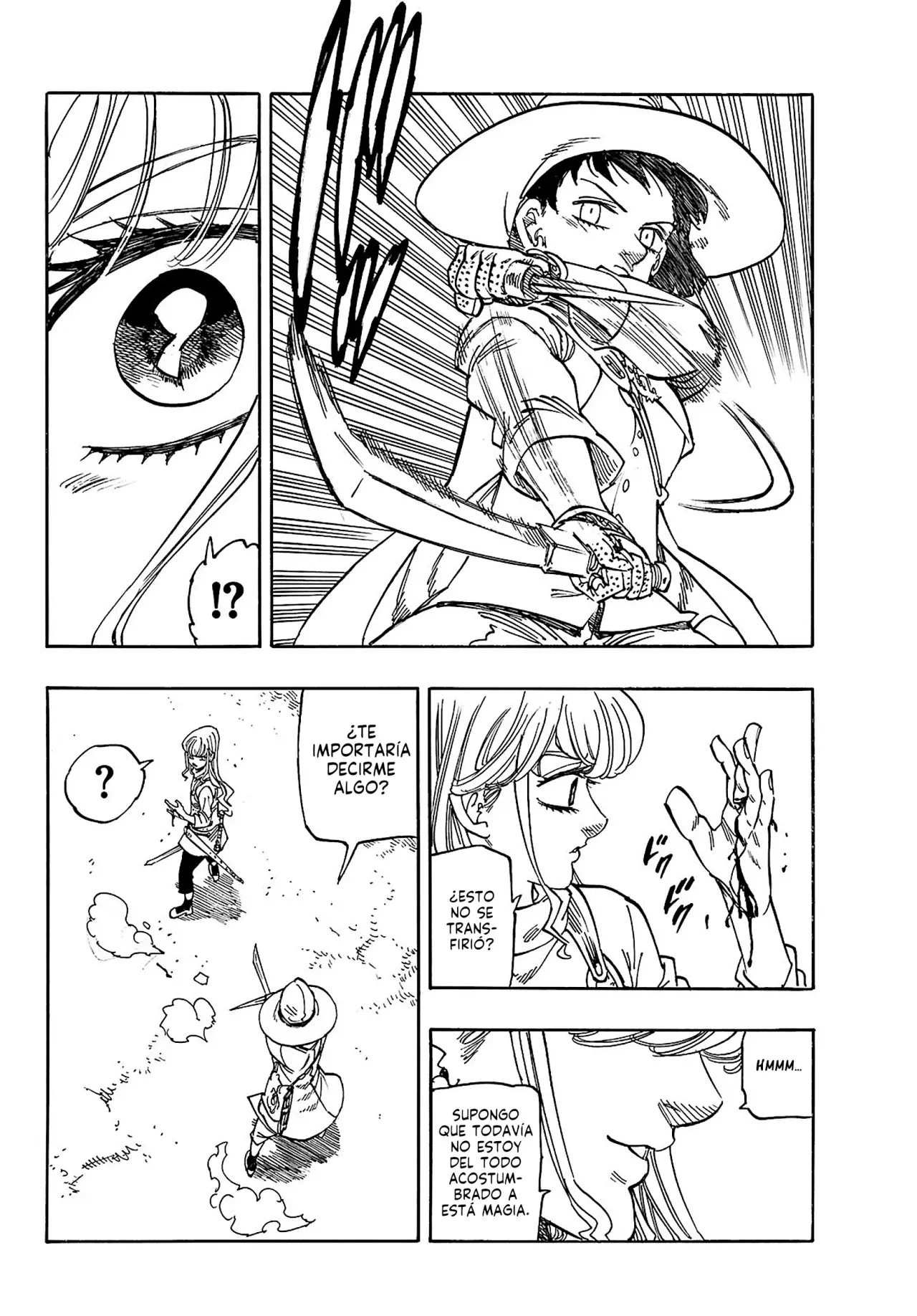 Mokushiroku no Yonkishi Capitulo 186: Nasiens VS Diodora página 9