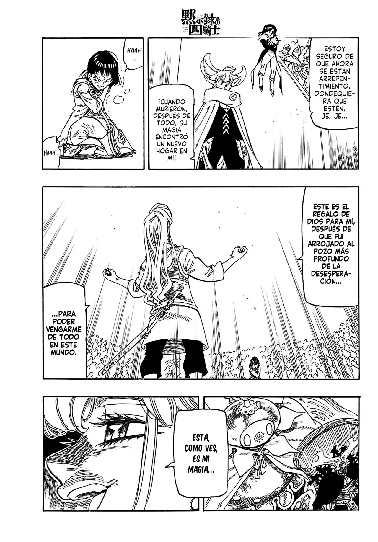 Mokushiroku no Yonkishi Capitulo 187: El niño que cayó en la oscuridad página 10