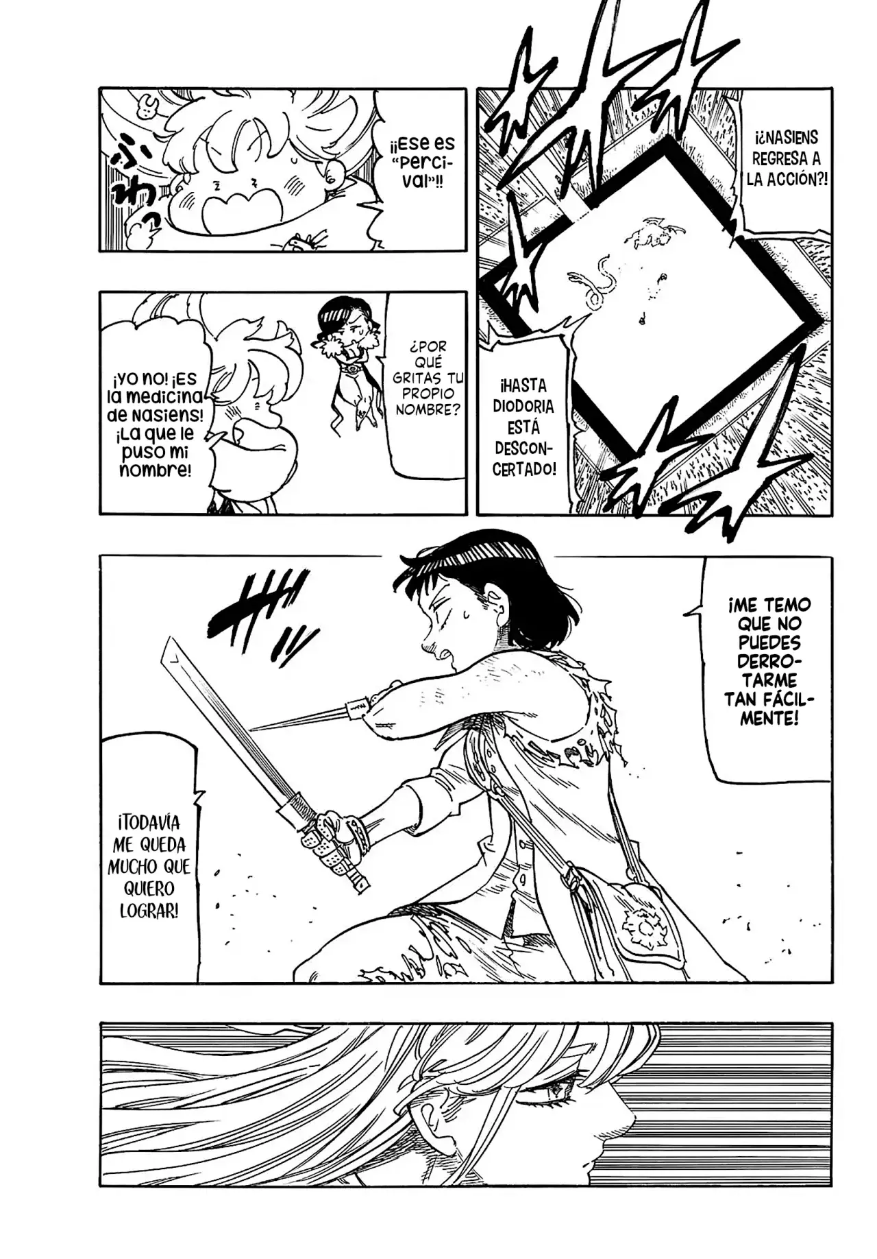 Mokushiroku no Yonkishi Capitulo 187: El niño que cayó en la oscuridad página 14
