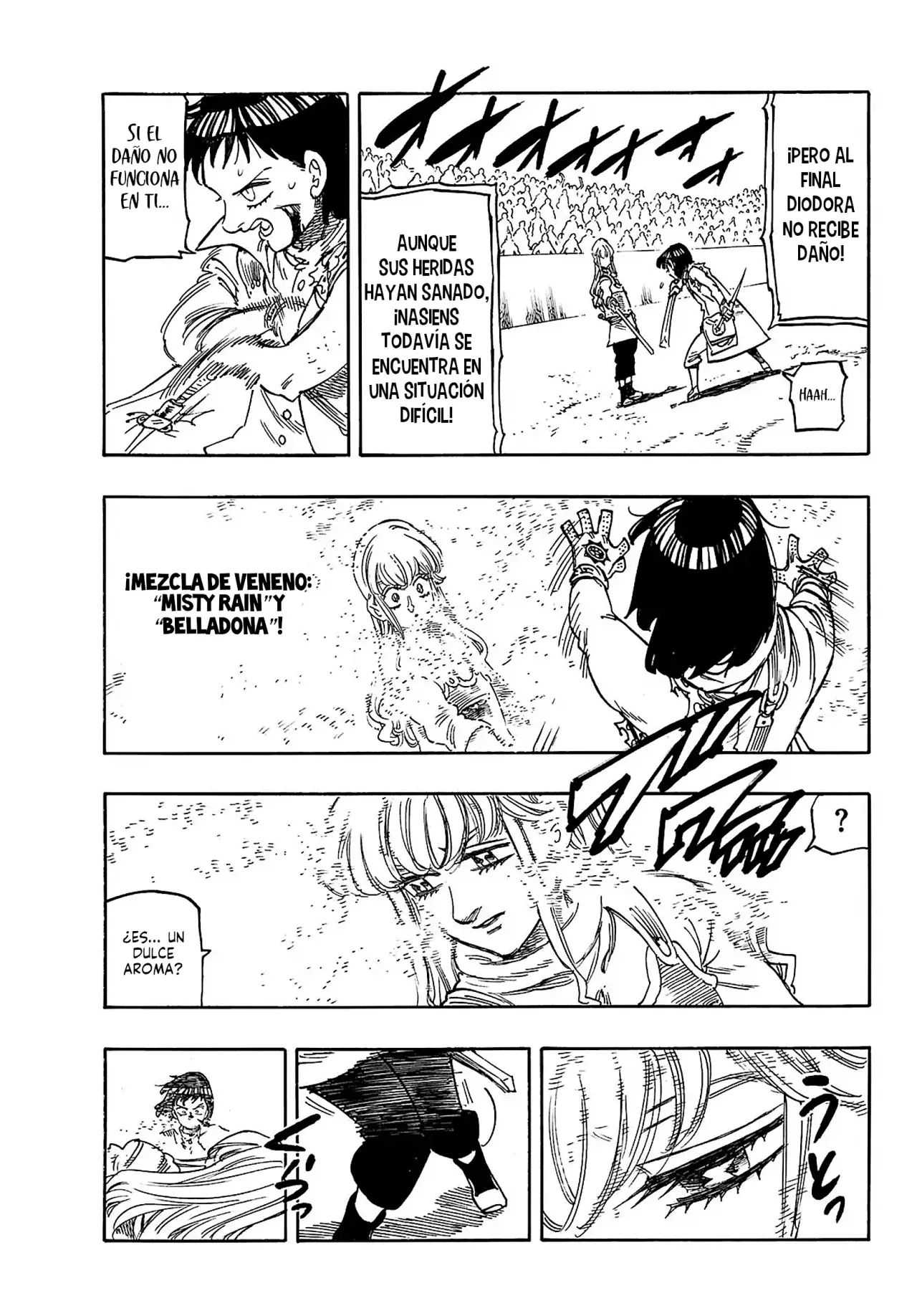 Mokushiroku no Yonkishi Capitulo 187: El niño que cayó en la oscuridad página 16