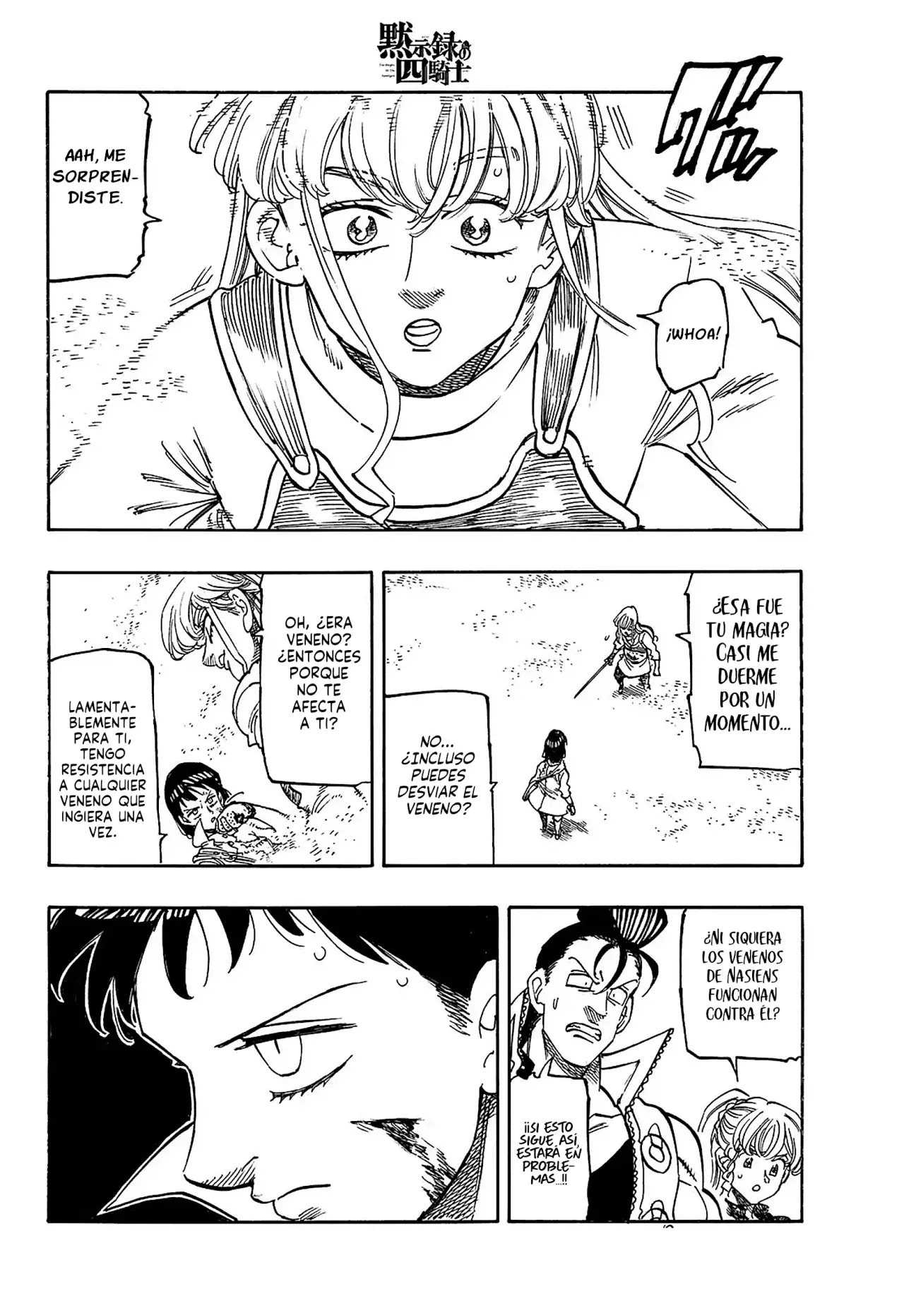 Mokushiroku no Yonkishi Capitulo 187: El niño que cayó en la oscuridad página 17