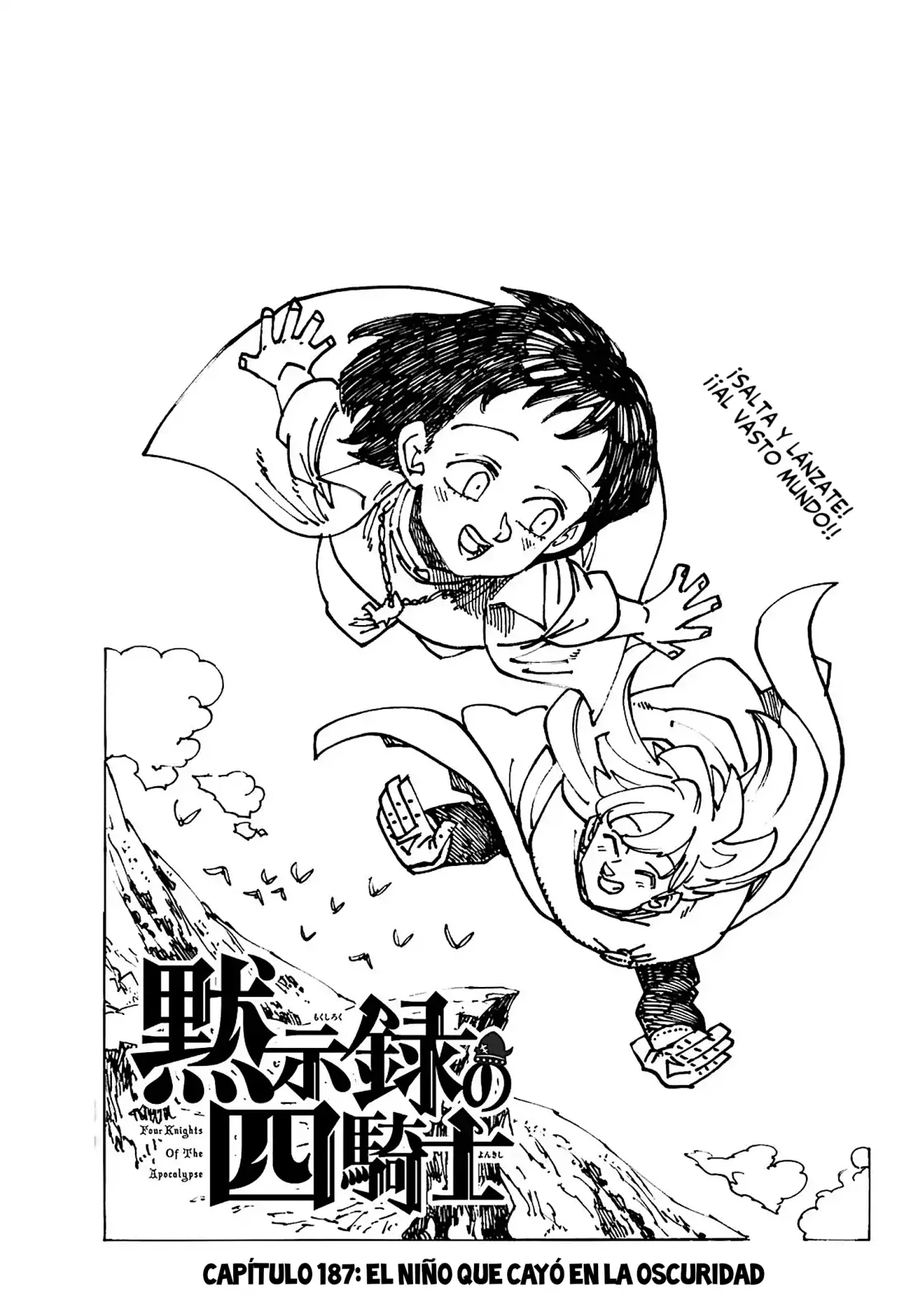 Mokushiroku no Yonkishi Capitulo 187: El niño que cayó en la oscuridad página 2