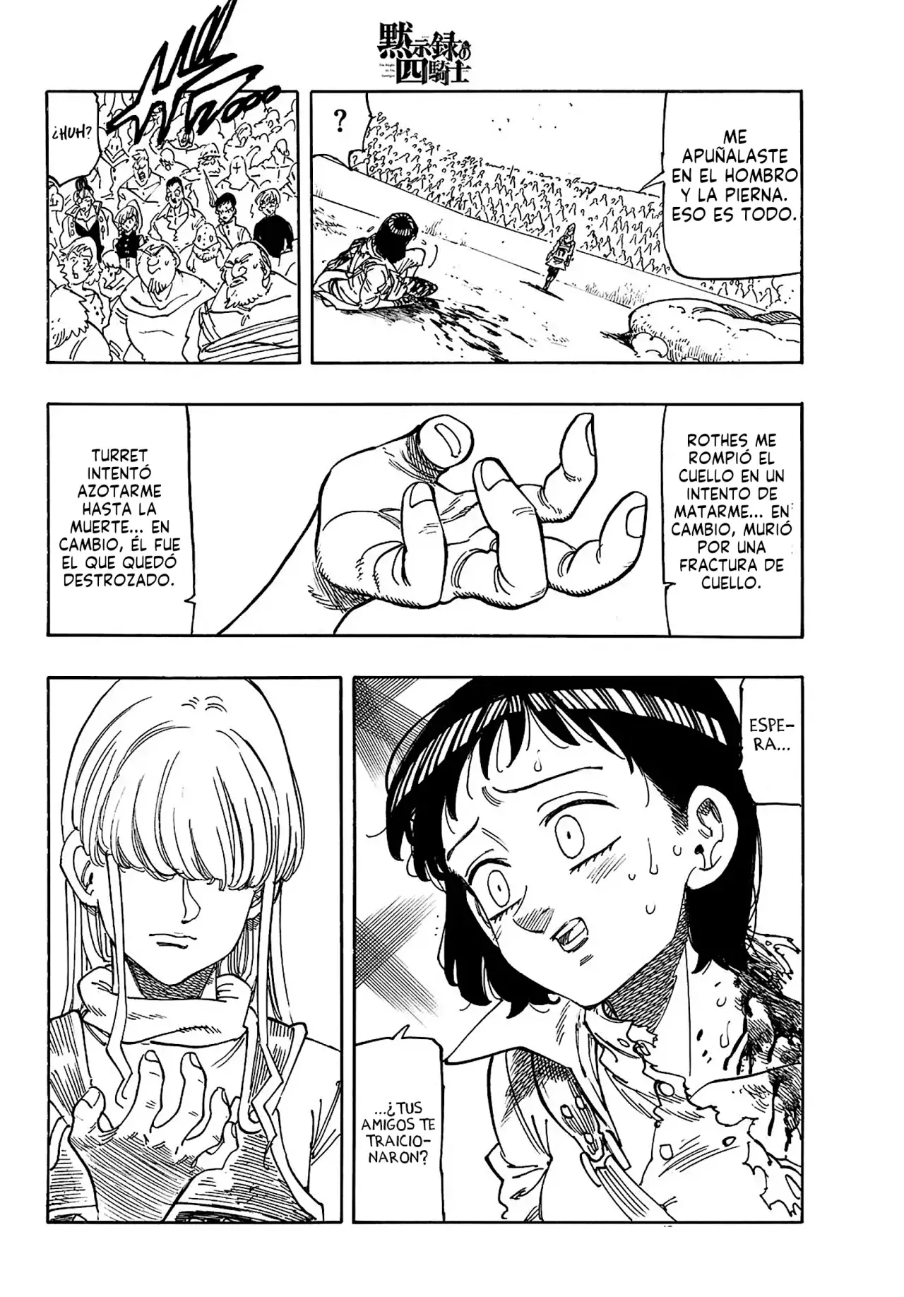 Mokushiroku no Yonkishi Capitulo 187: El niño que cayó en la oscuridad página 9