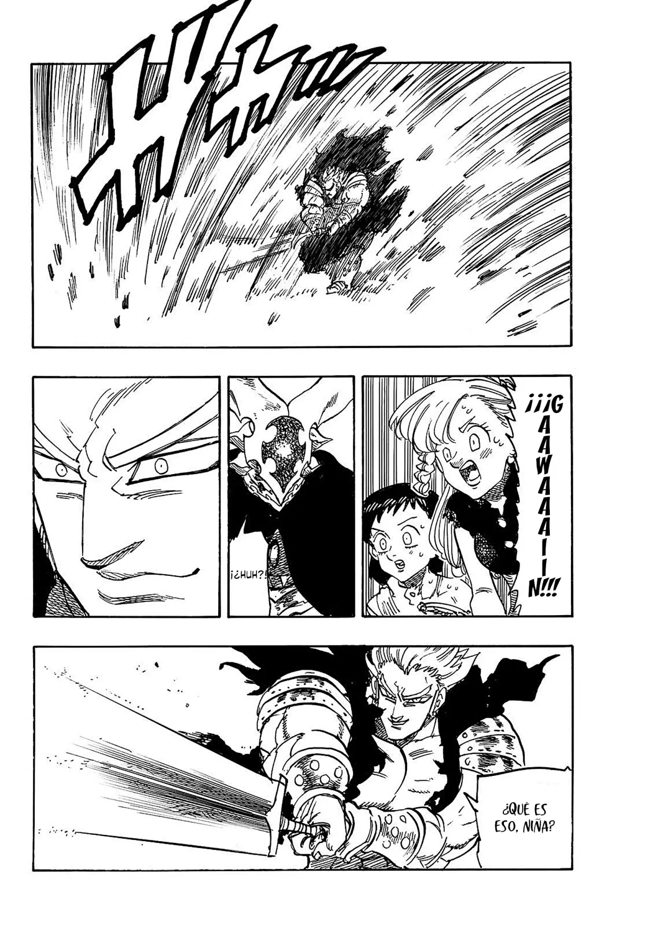 Mokushiroku no Yonkishi Capitulo 189: Gawain vs Balin página 19