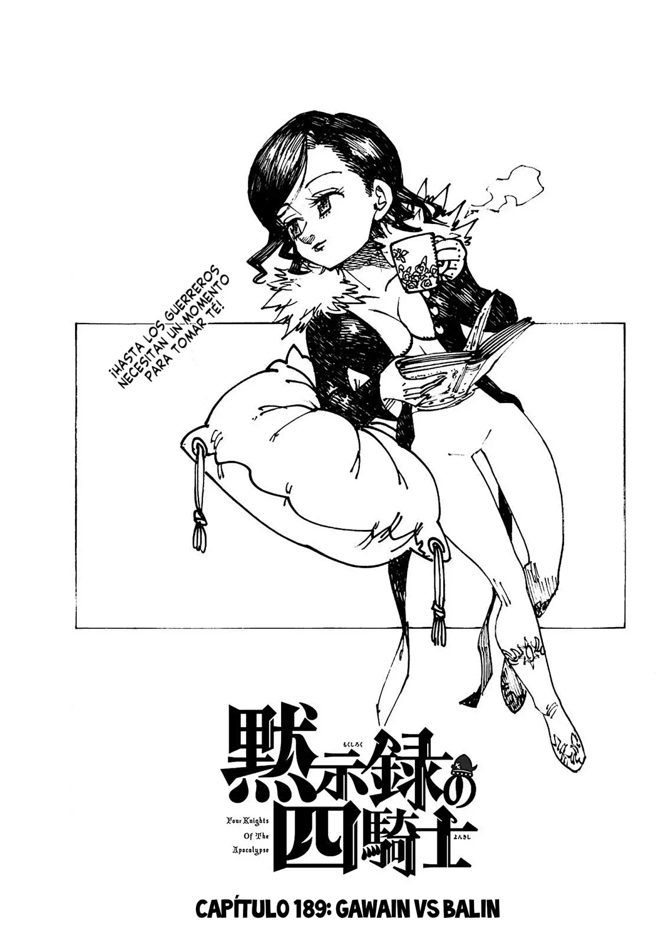 Mokushiroku no Yonkishi Capitulo 189: Gawain vs Balin página 2