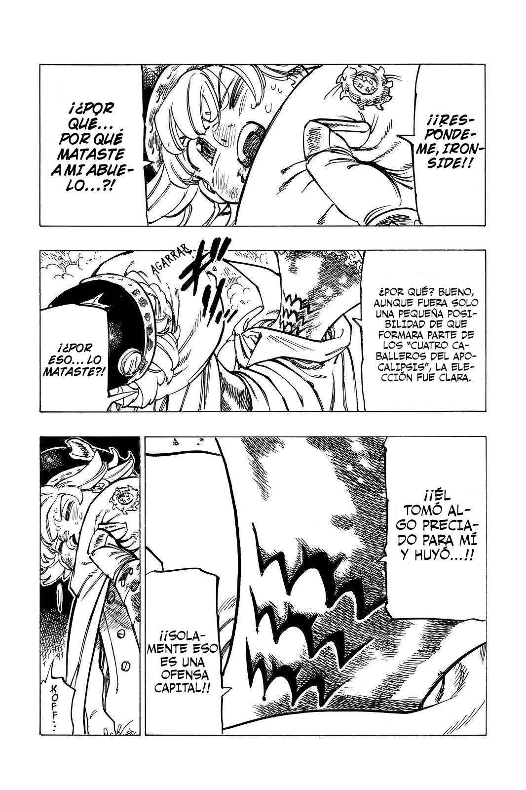 Mokushiroku no Yonkishi Capitulo 19: Un acto de maldad página 10