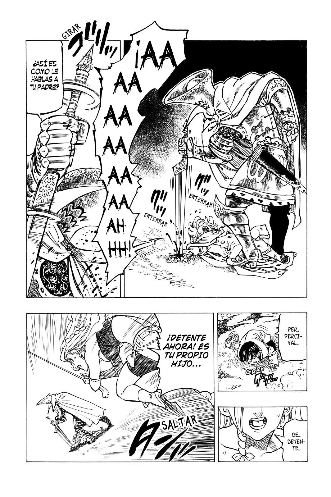 Mokushiroku no Yonkishi Capitulo 19: Un acto de maldad página 13