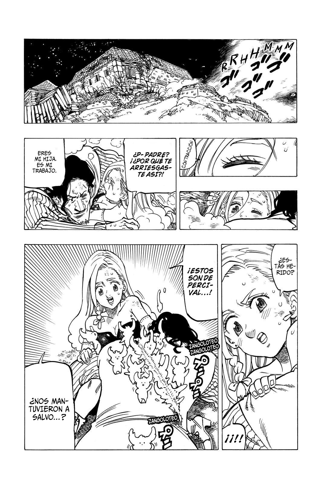 Mokushiroku no Yonkishi Capitulo 19: Un acto de maldad página 8