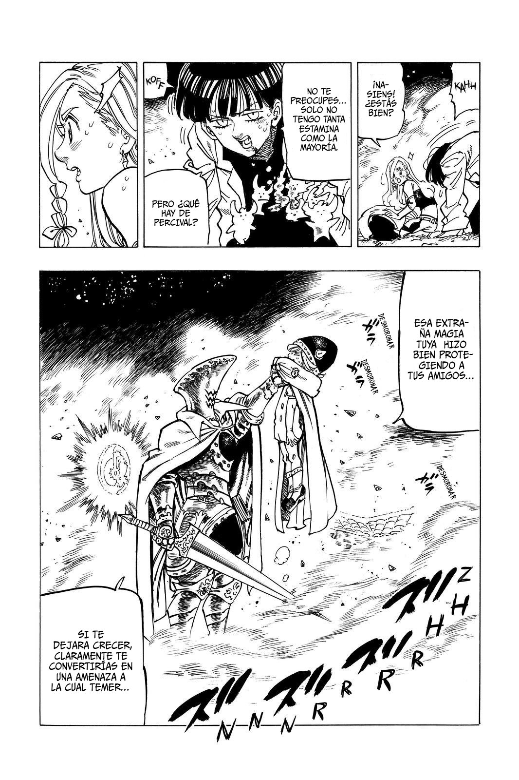Mokushiroku no Yonkishi Capitulo 19: Un acto de maldad página 9