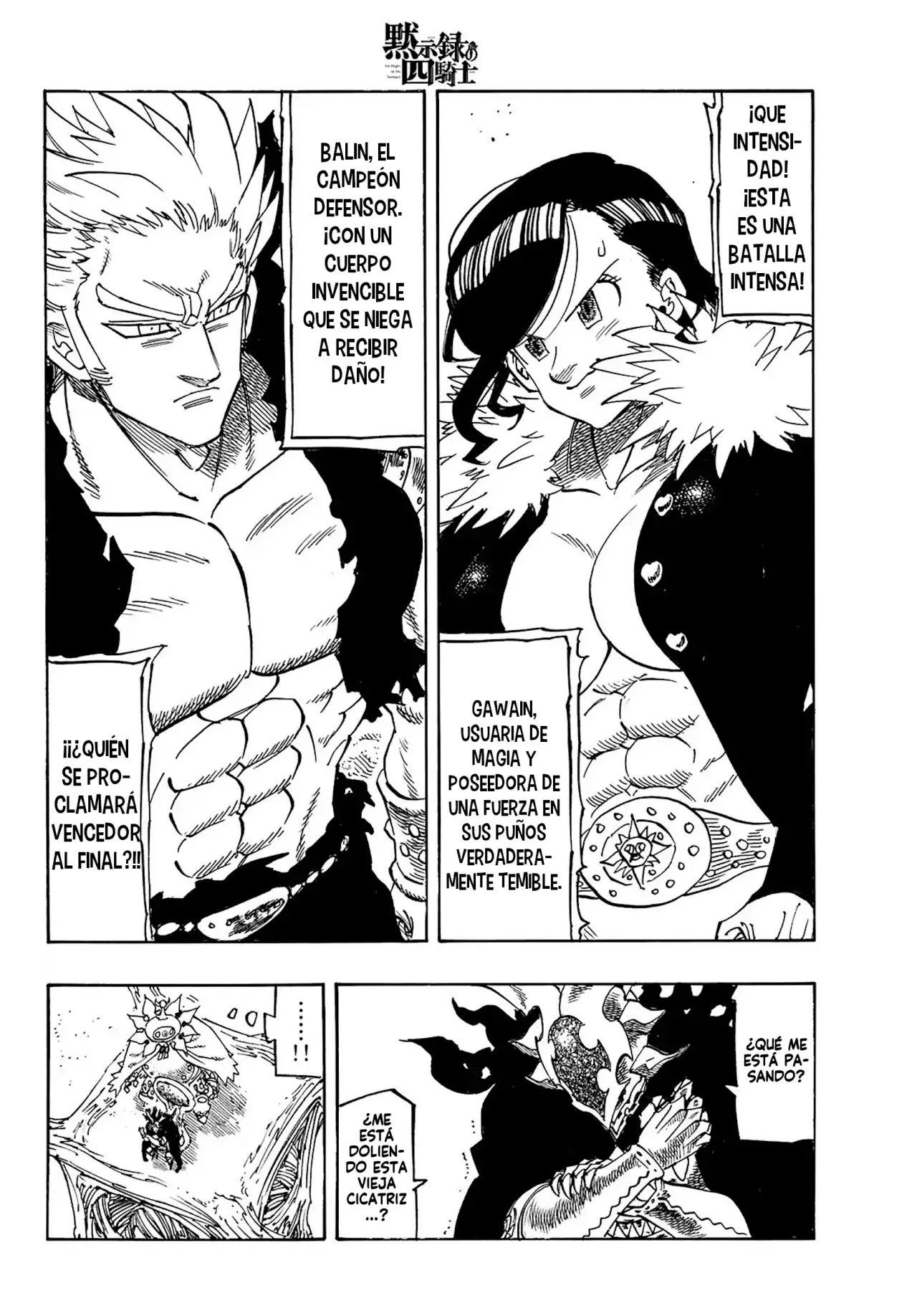 Mokushiroku no Yonkishi Capitulo 190: Colisión frontal página 4