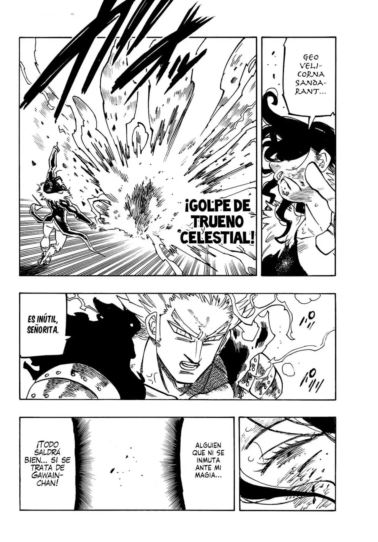 Mokushiroku no Yonkishi Capitulo 191: Resistencia desesperada página 11