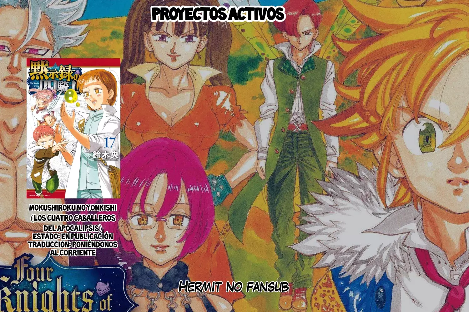 Mokushiroku no Yonkishi Capitulo 191: Resistencia desesperada página 22