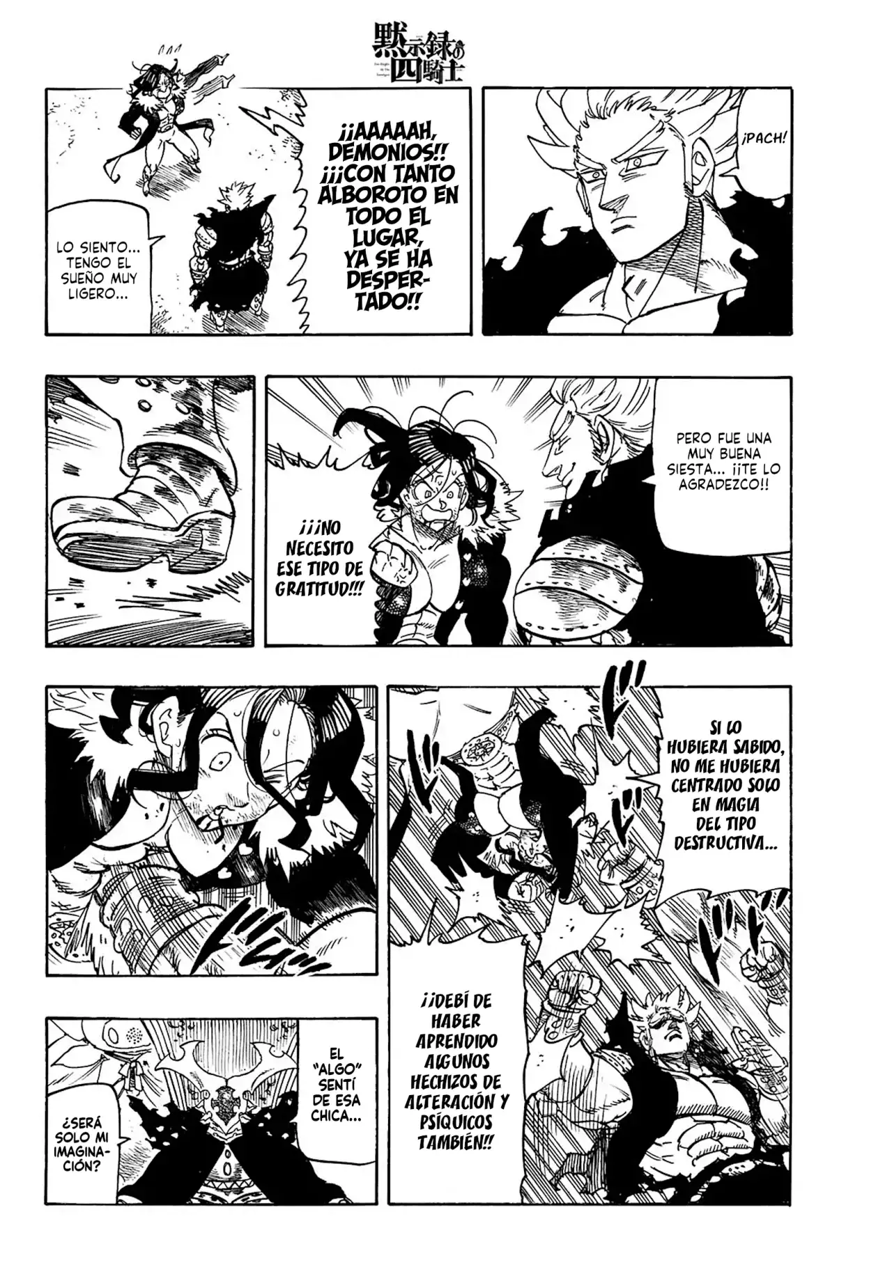 Mokushiroku no Yonkishi Capitulo 191: Resistencia desesperada página 9