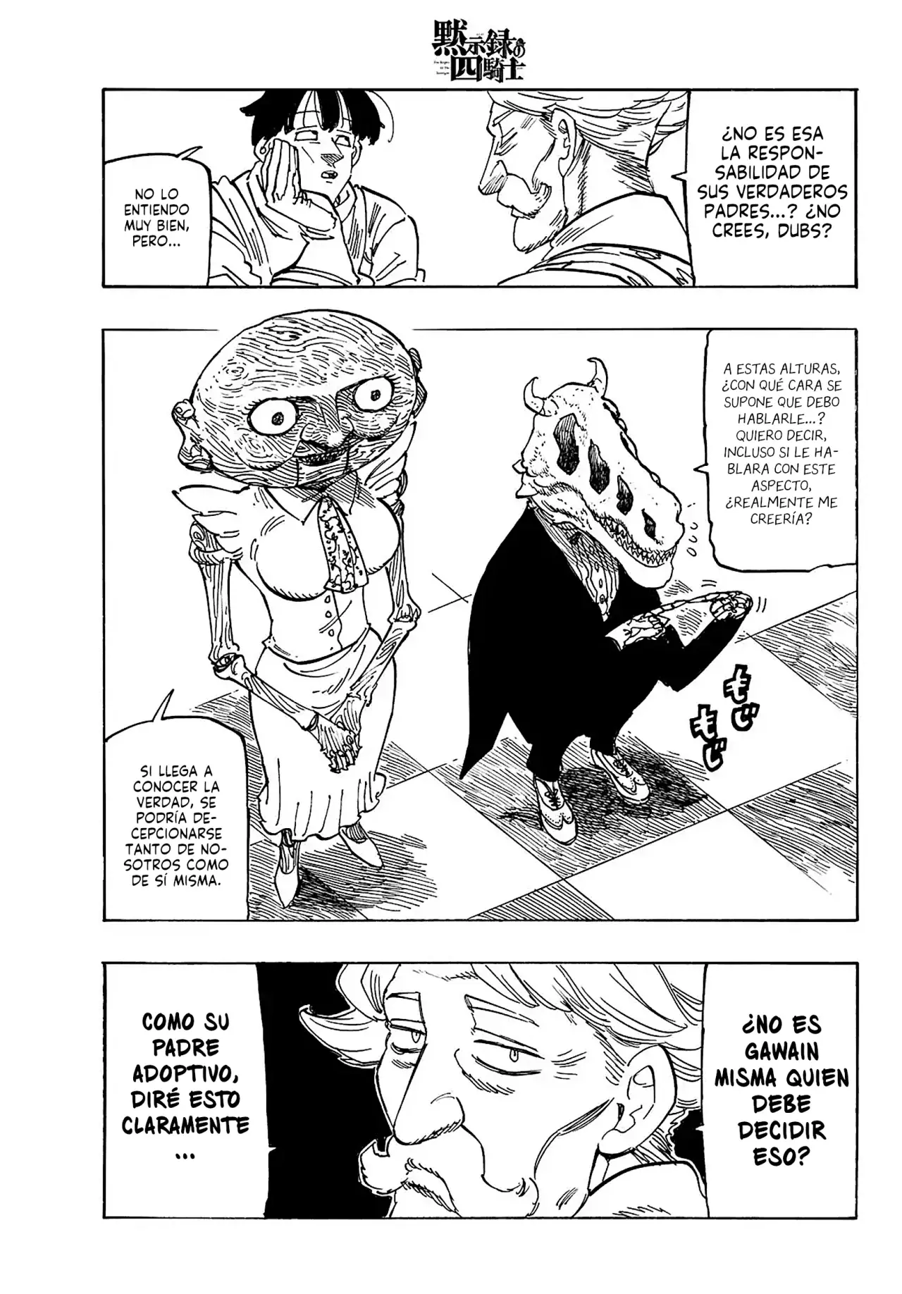 Mokushiroku no Yonkishi Capitulo 192: Chica tramposa página 16