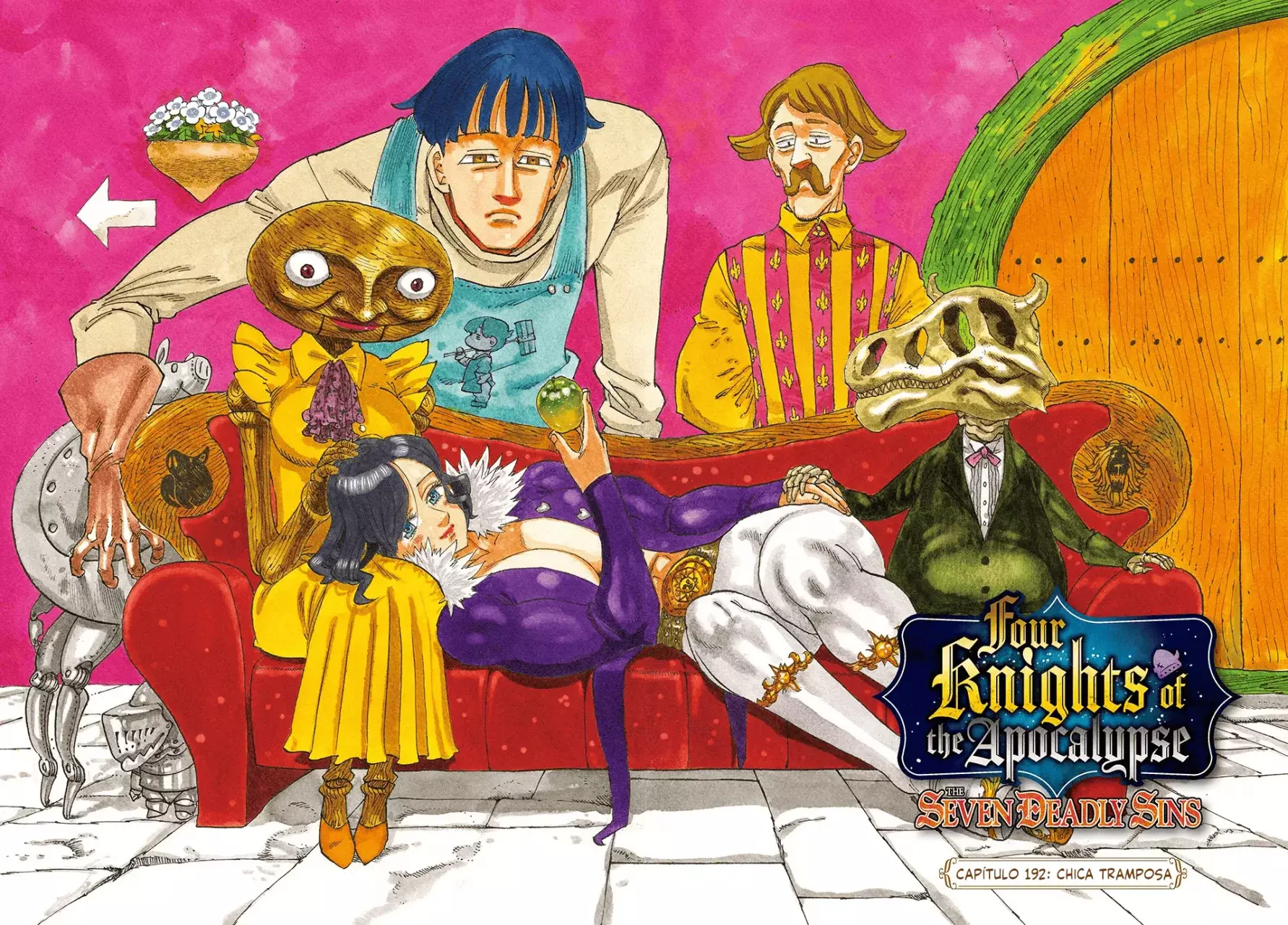 Mokushiroku no Yonkishi Capitulo 192: Chica tramposa página 3