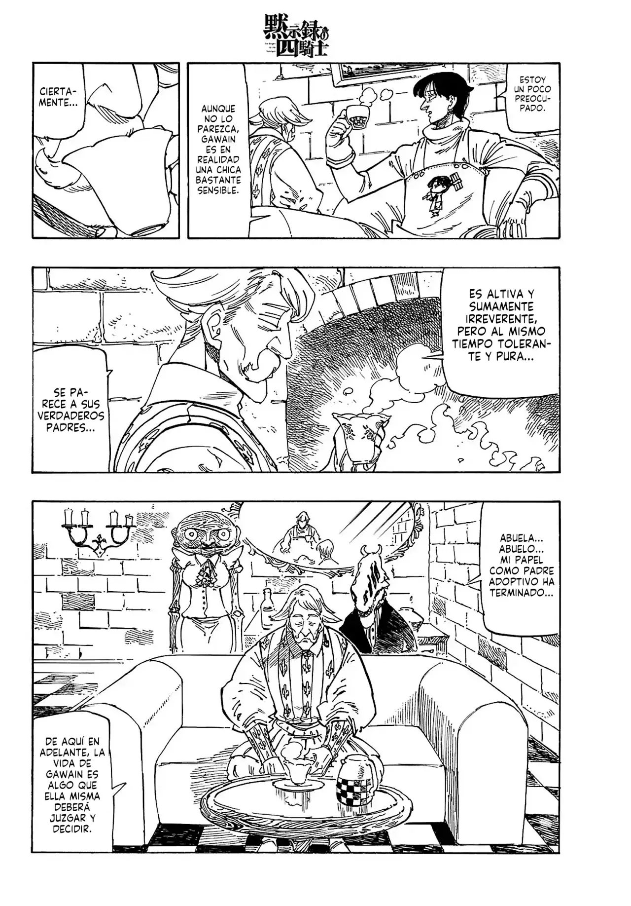 Mokushiroku no Yonkishi Capitulo 192: Chica tramposa página 5