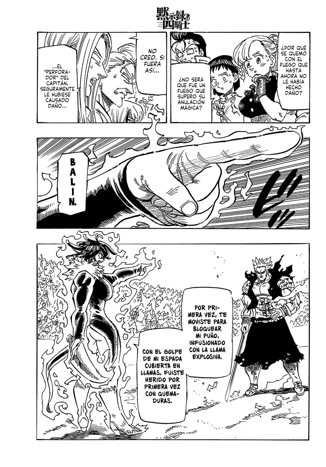 Mokushiroku no Yonkishi Capitulo 192: Chica tramposa página 8