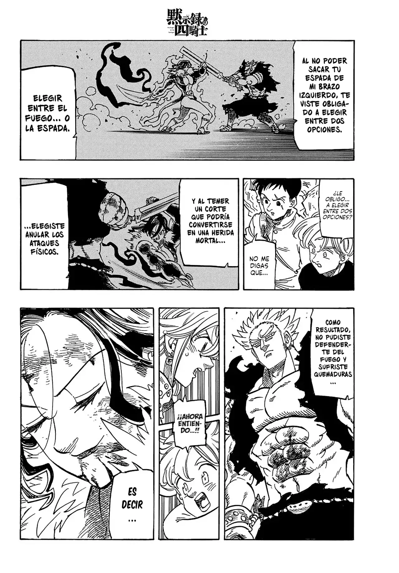 Mokushiroku no Yonkishi Capitulo 192: Chica tramposa página 9