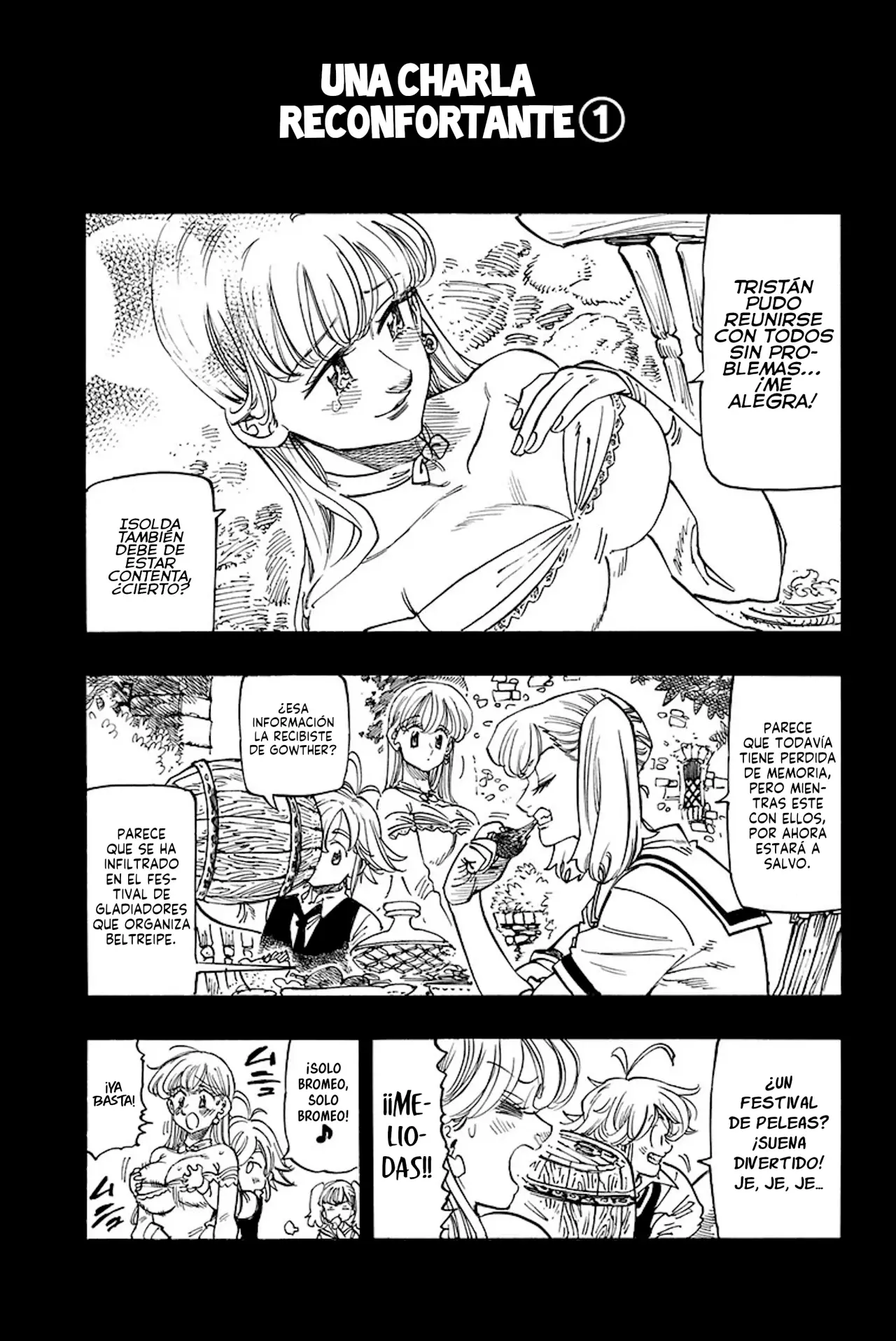 Mokushiroku no Yonkishi Capitulo 194.5: Extras del volumen 22 página 7
