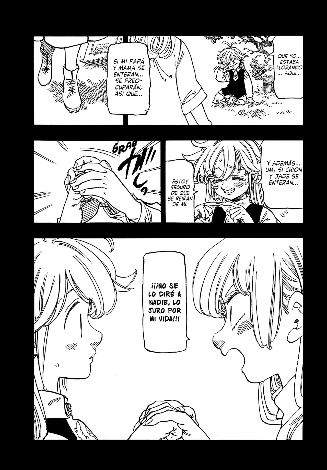 Mokushiroku no Yonkishi Capitulo 194: Tantris VS Isolde página 11