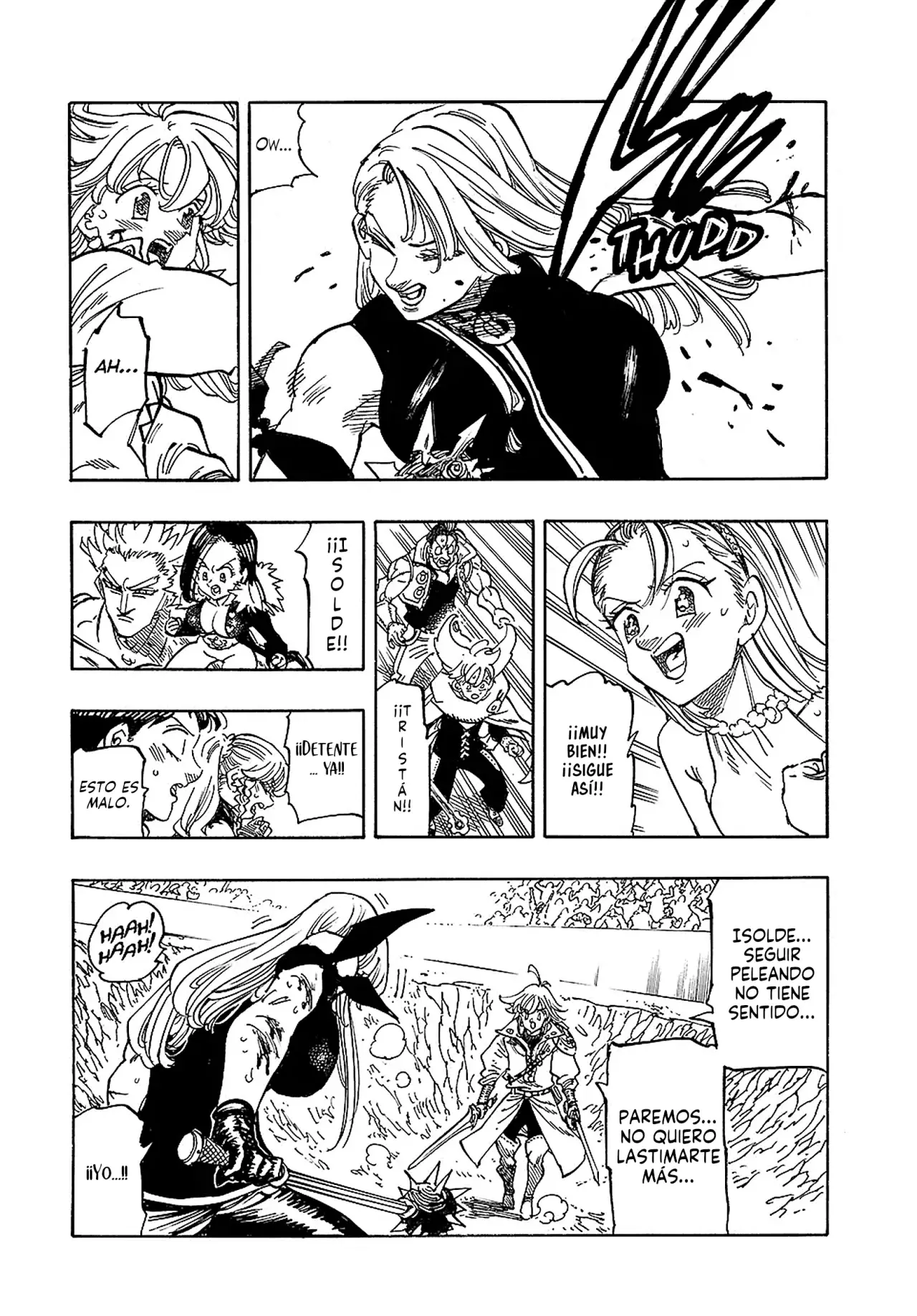 Mokushiroku no Yonkishi Capitulo 194: Tantris VS Isolde página 14