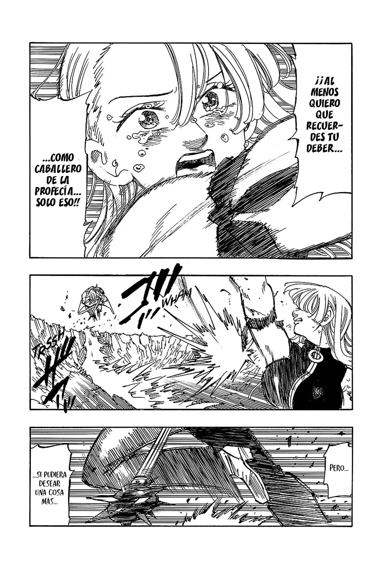 Mokushiroku no Yonkishi Capitulo 194: Tantris VS Isolde página 16