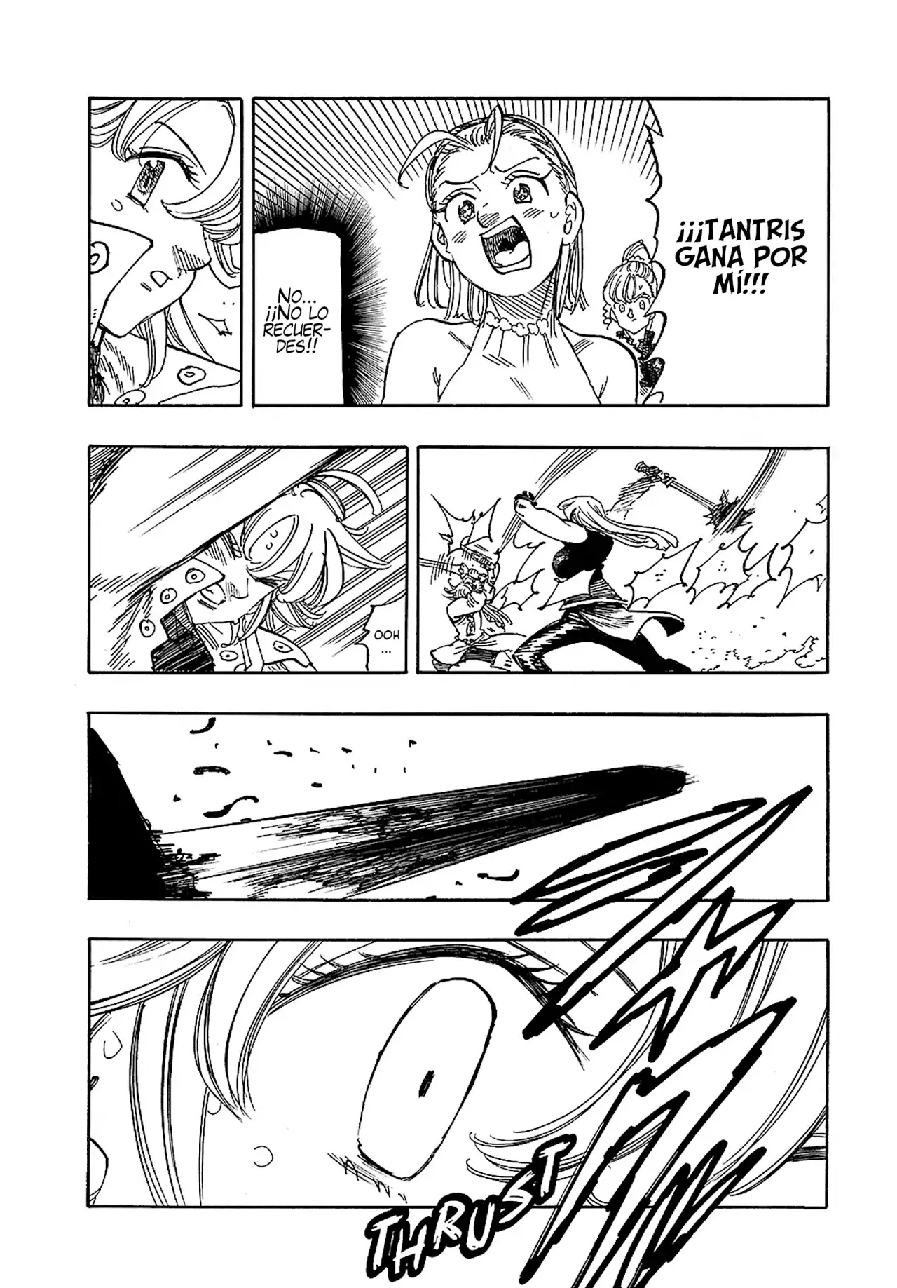 Mokushiroku no Yonkishi Capitulo 194: Tantris VS Isolde página 17