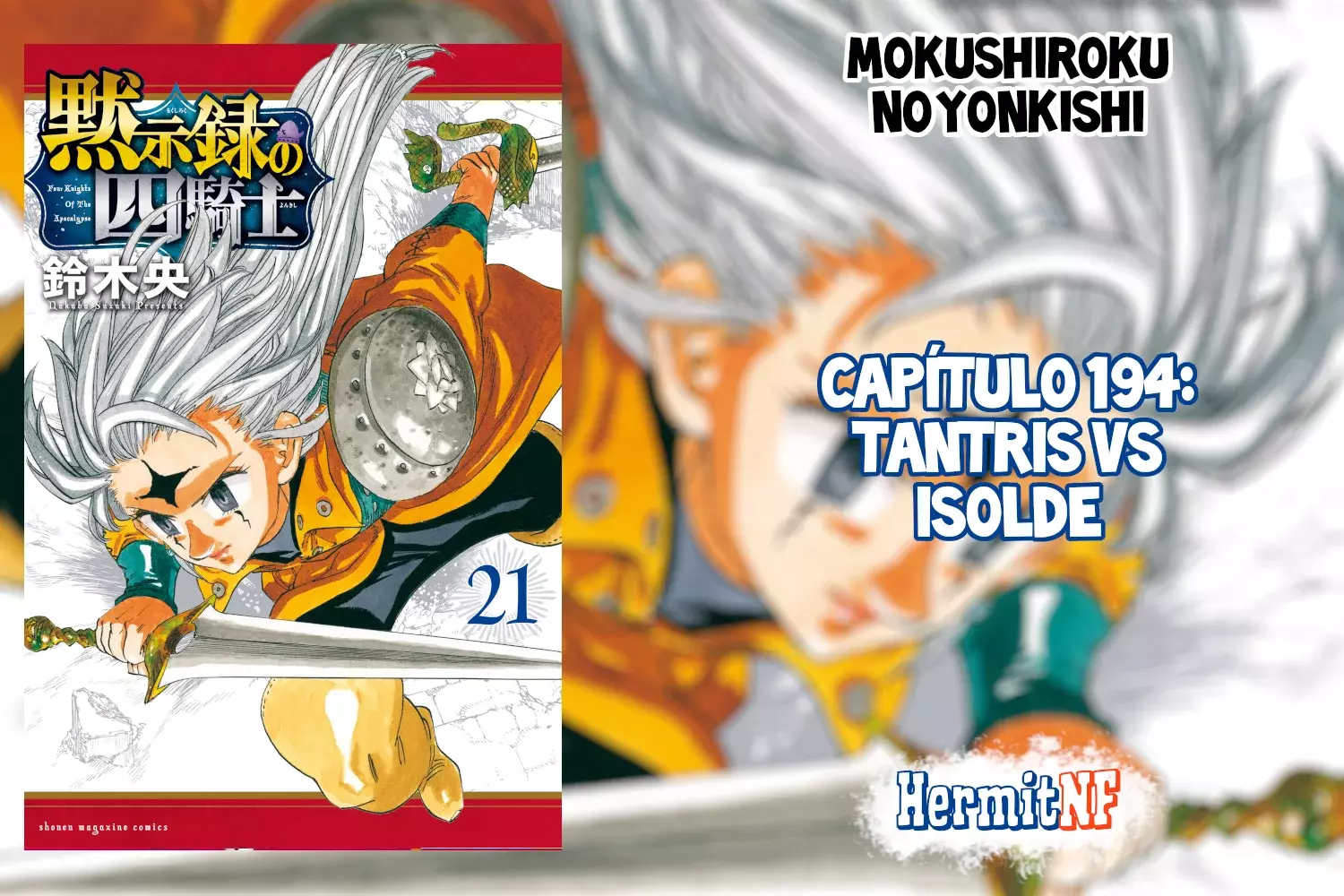 Mokushiroku no Yonkishi Capitulo 194: Tantris VS Isolde página 2