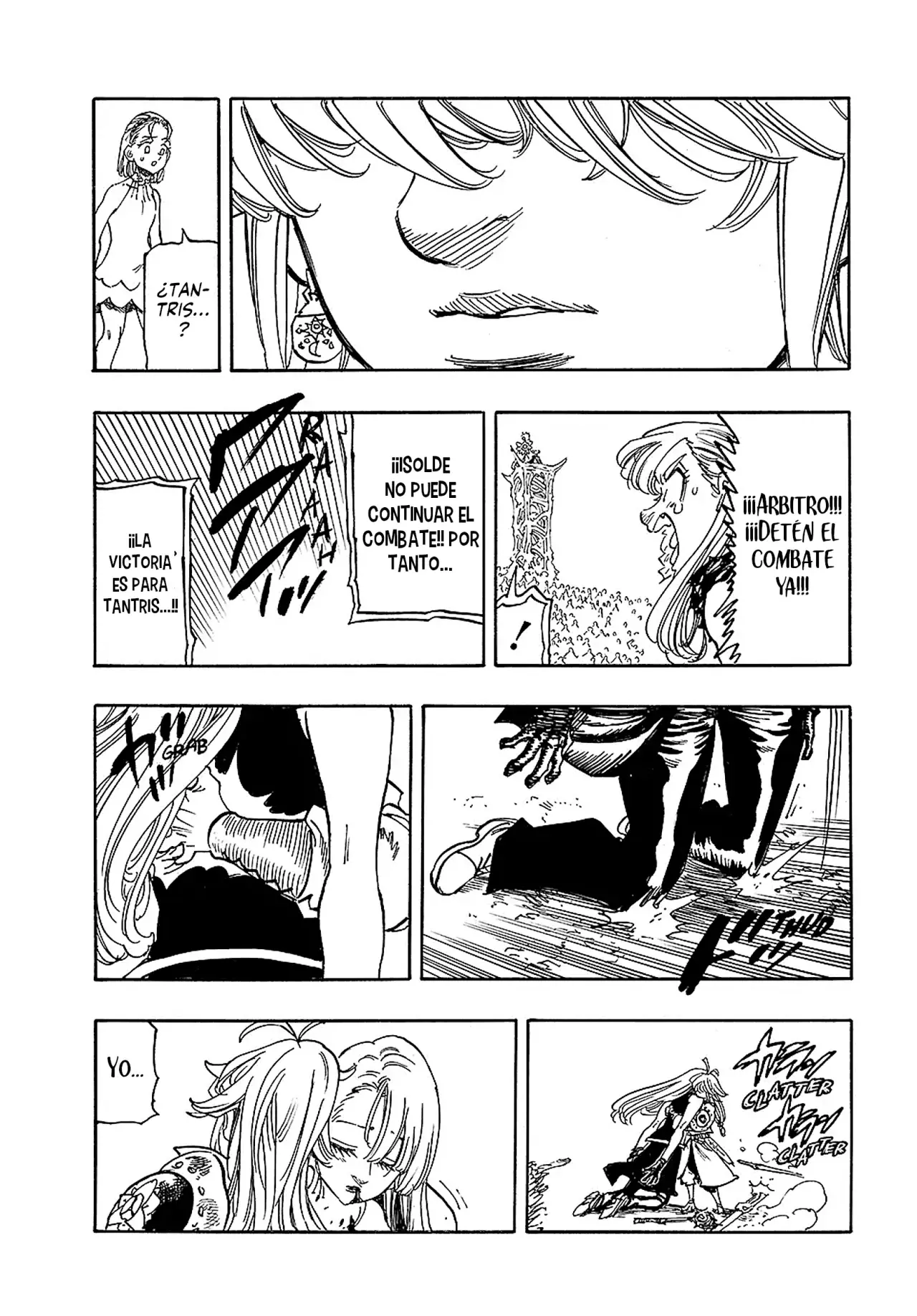 Mokushiroku no Yonkishi Capitulo 194: Tantris VS Isolde página 21