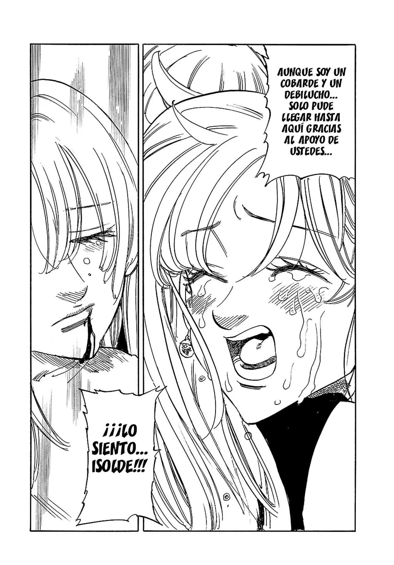 Mokushiroku no Yonkishi Capitulo 194: Tantris VS Isolde página 22