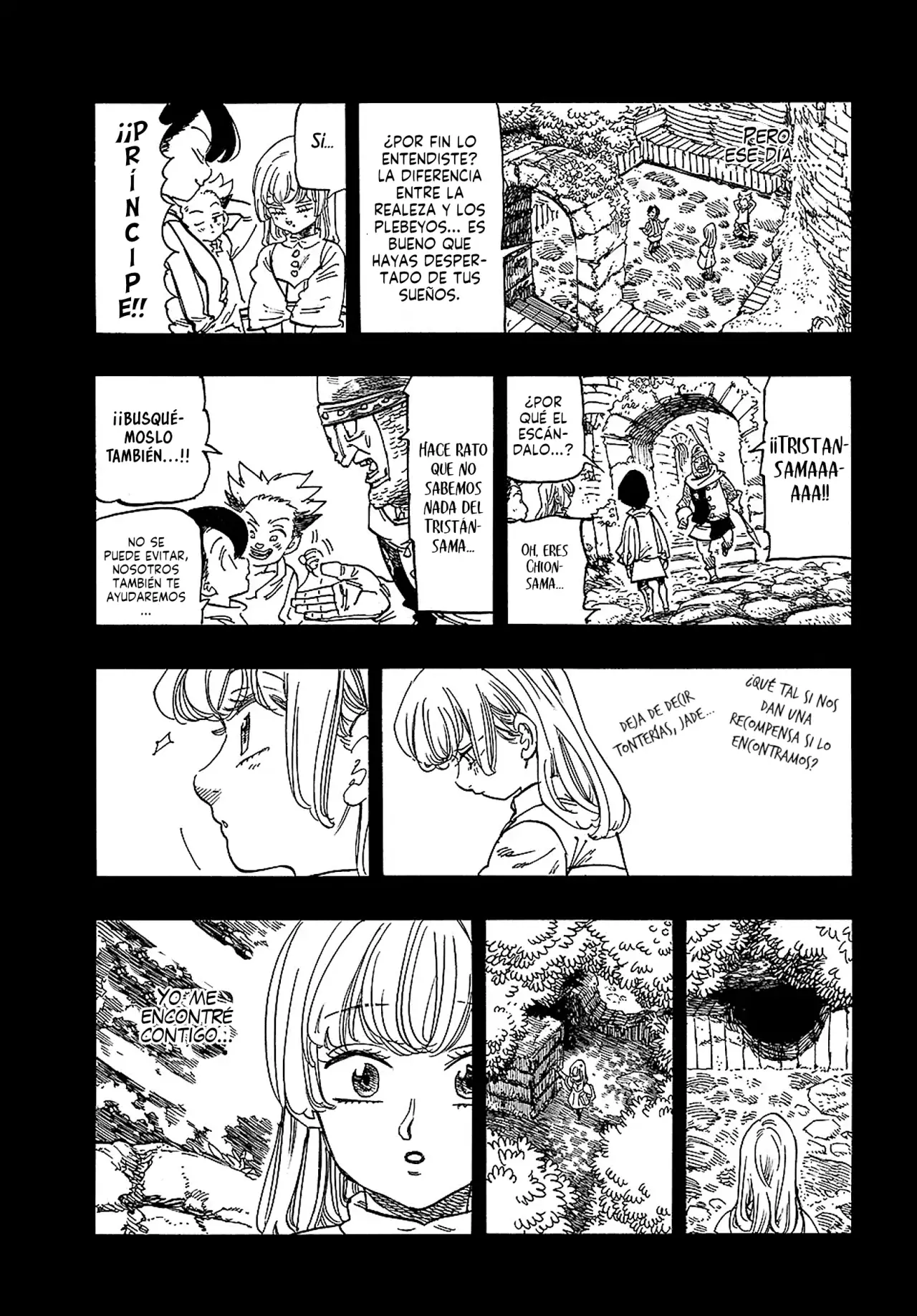 Mokushiroku no Yonkishi Capitulo 194: Tantris VS Isolde página 9
