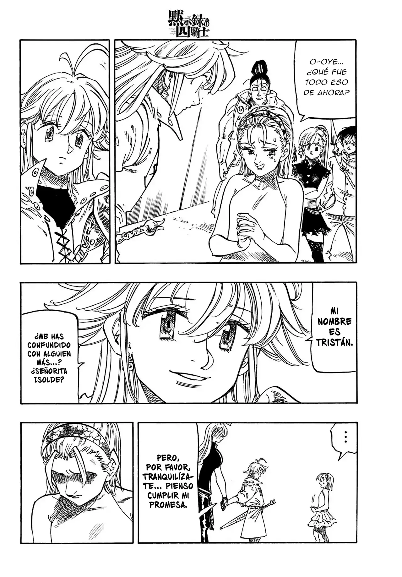 Mokushiroku no Yonkishi Capitulo 195: Tristán e Isolde página 12