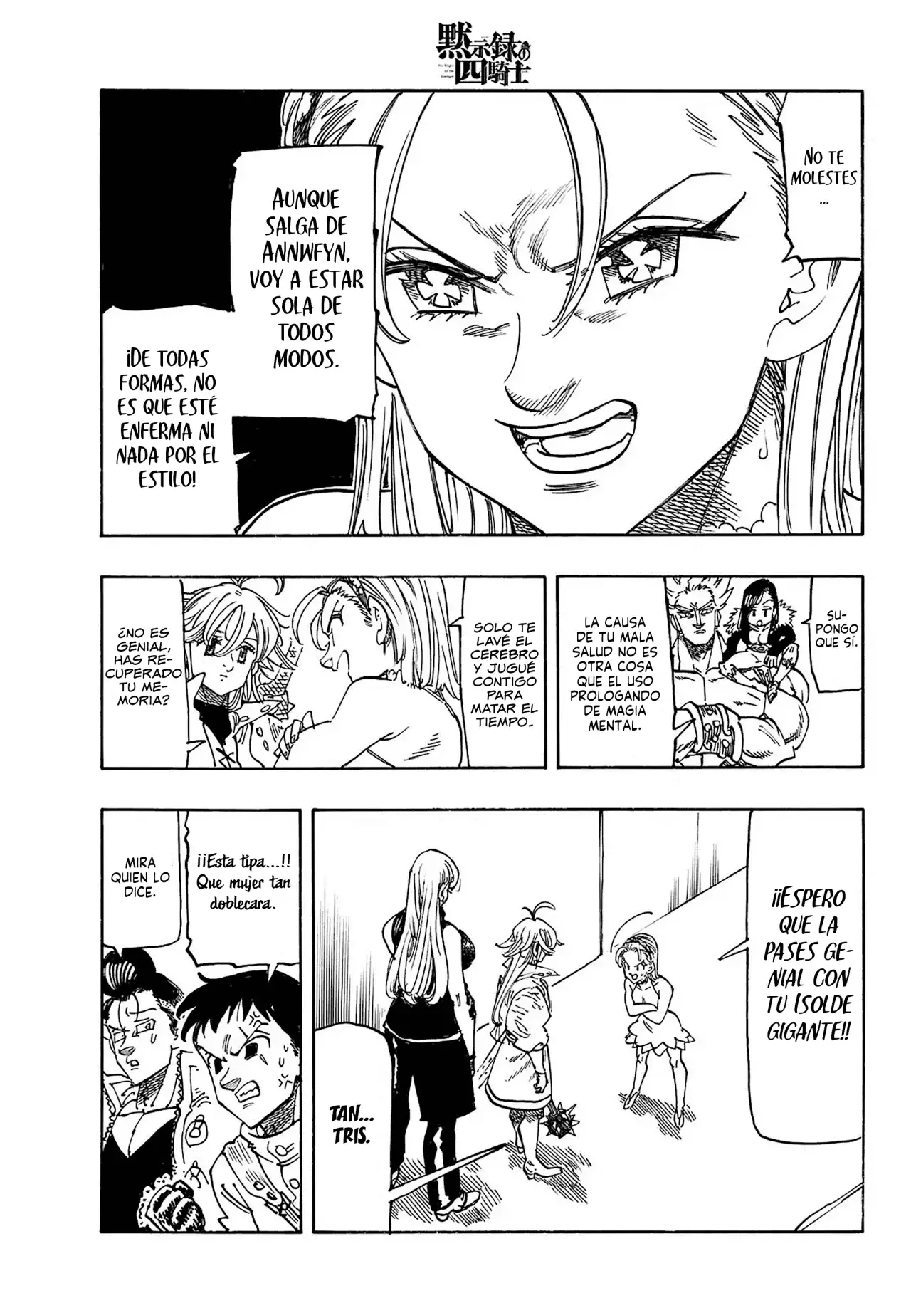 Mokushiroku no Yonkishi Capitulo 195: Tristán e Isolde página 13