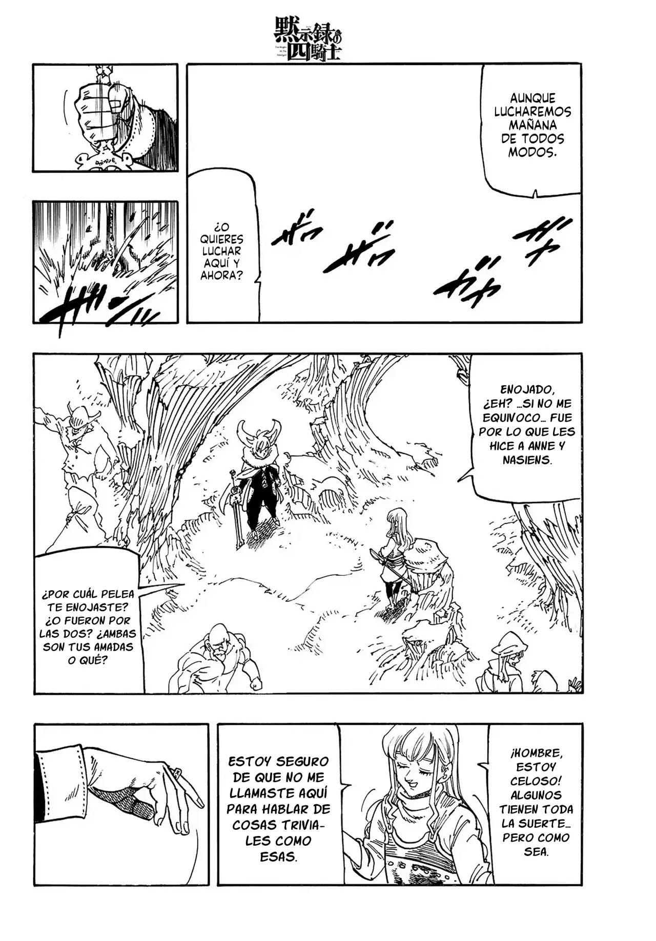 Mokushiroku no Yonkishi Capitulo 195: Tristán e Isolde página 20