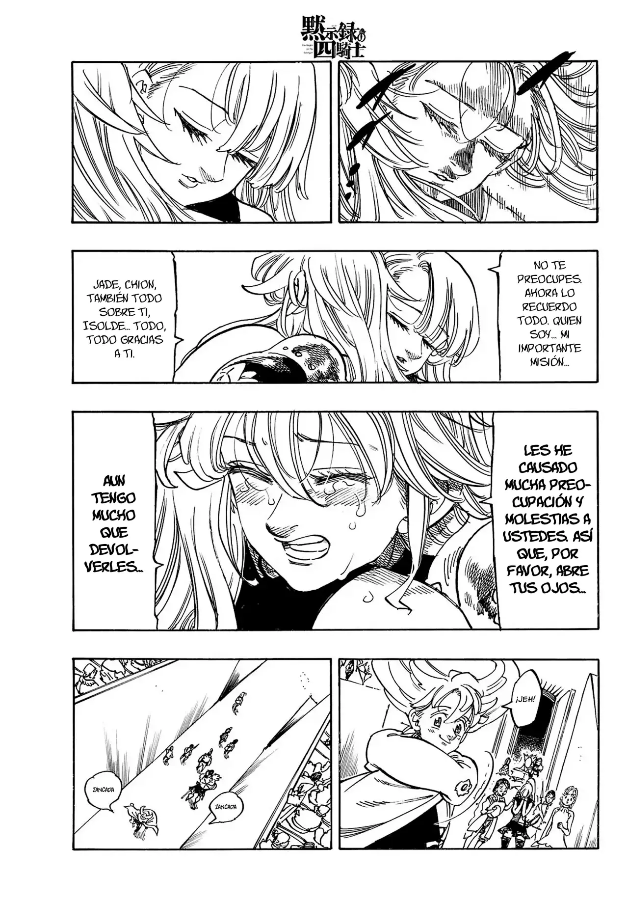 Mokushiroku no Yonkishi Capitulo 195: Tristán e Isolde página 7