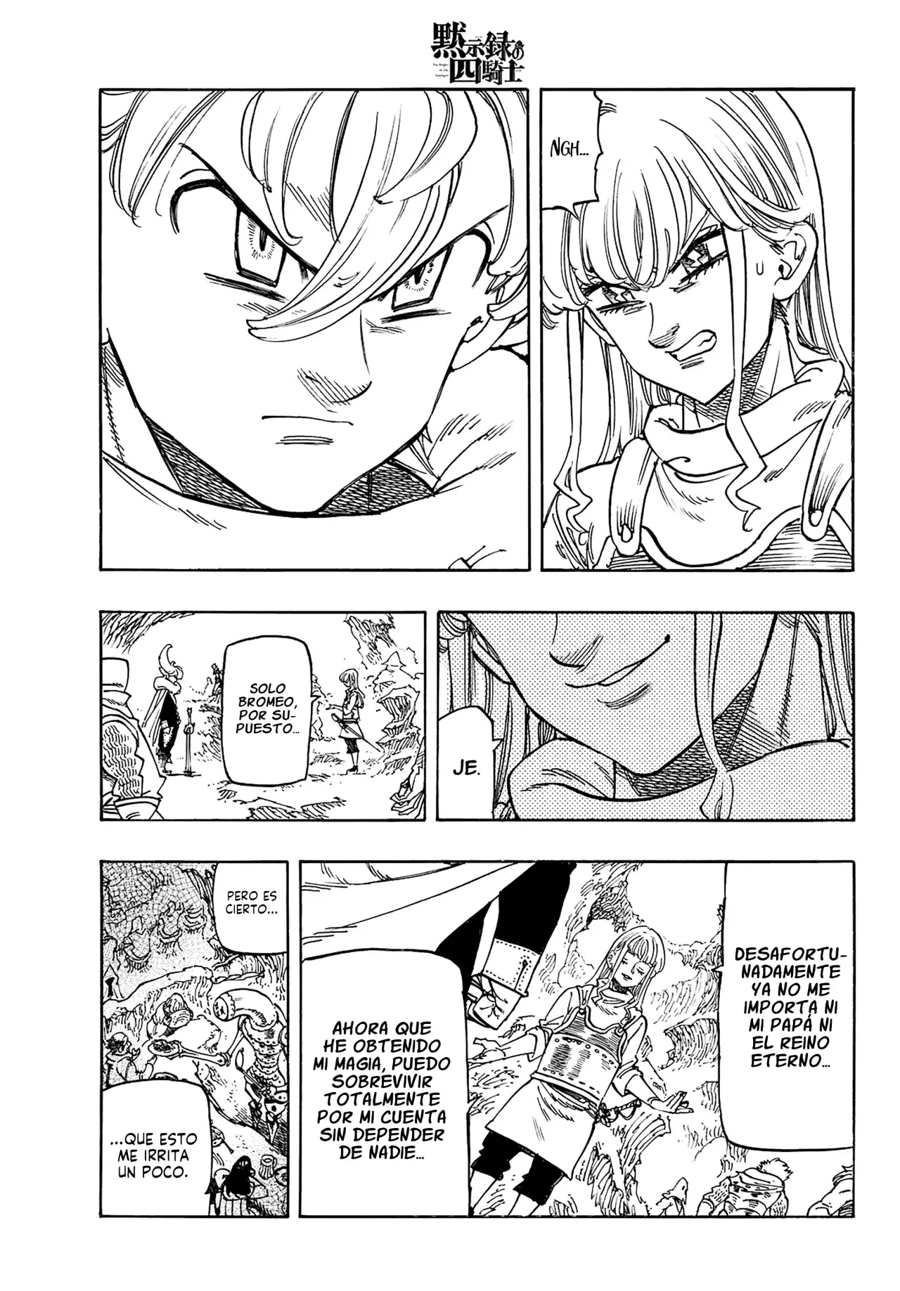 Mokushiroku no Yonkishi Capitulo 196: Desesperanza y Esperanza página 4