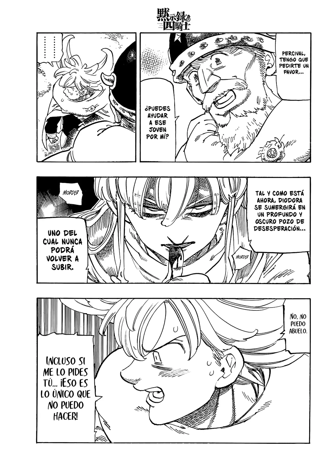 Mokushiroku no Yonkishi Capitulo 197: El deseo del abuelo página 10